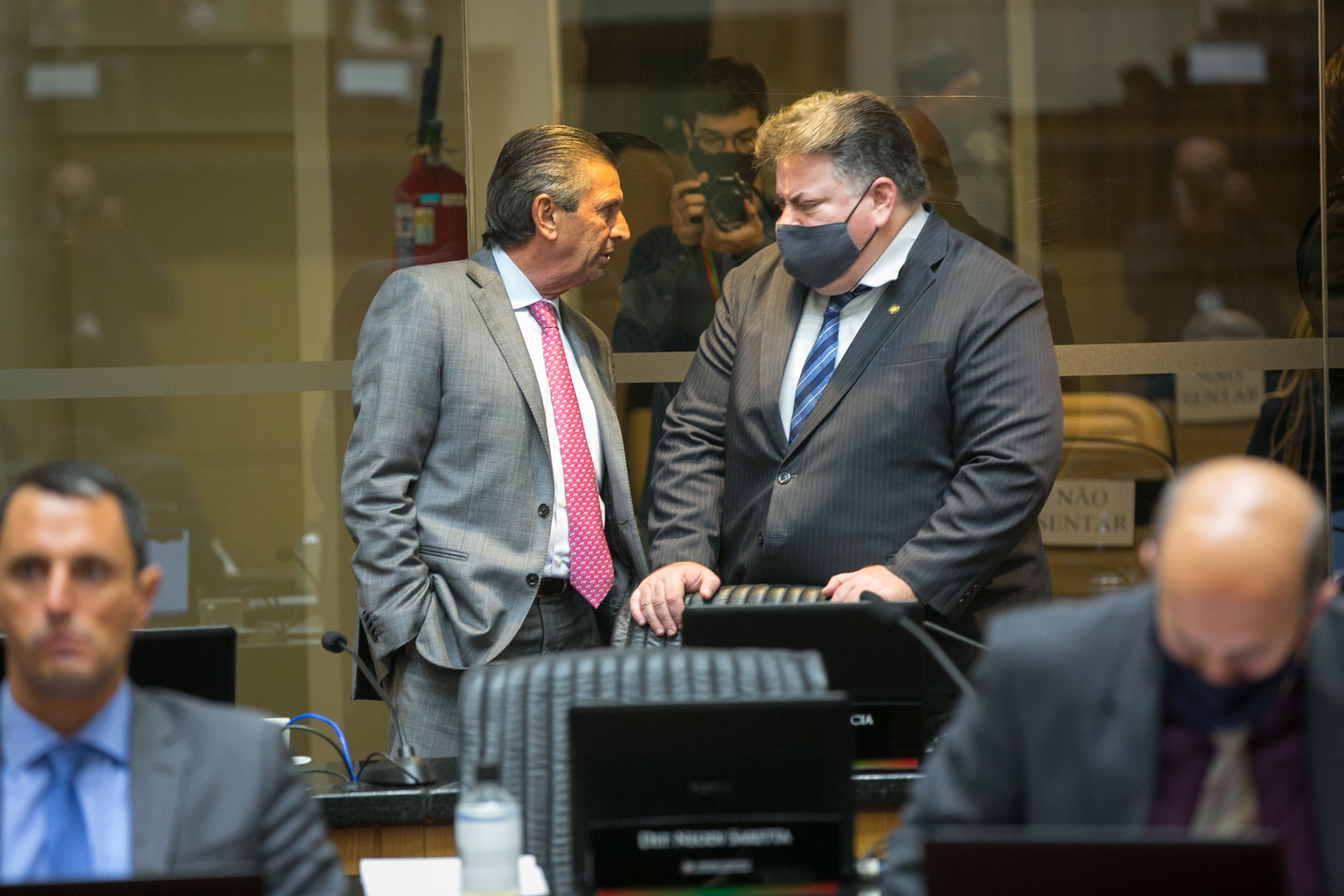 Deputado Julio Garcia (PSD) e Deputado Sergio Motta (Republicanos)