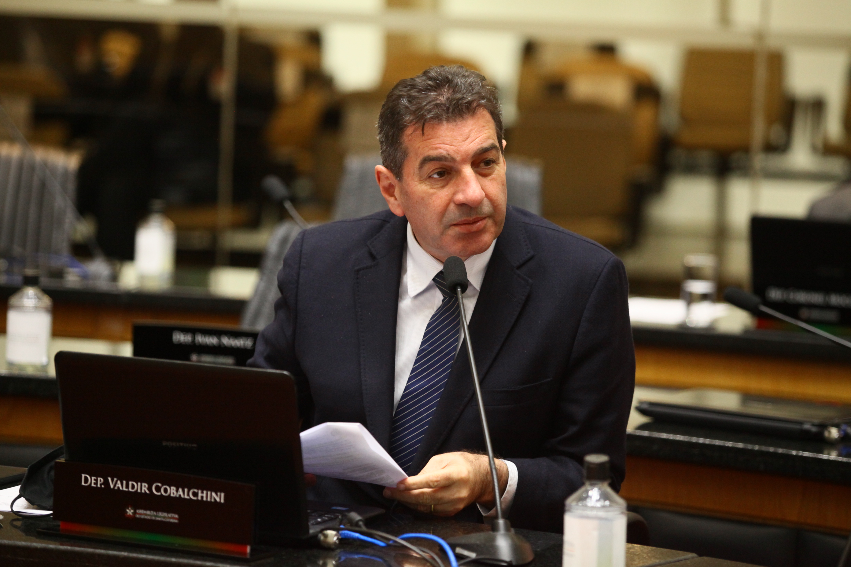 Comissão de Constituição e Justiça - Deputado Valdir Cobalchini (MDB)