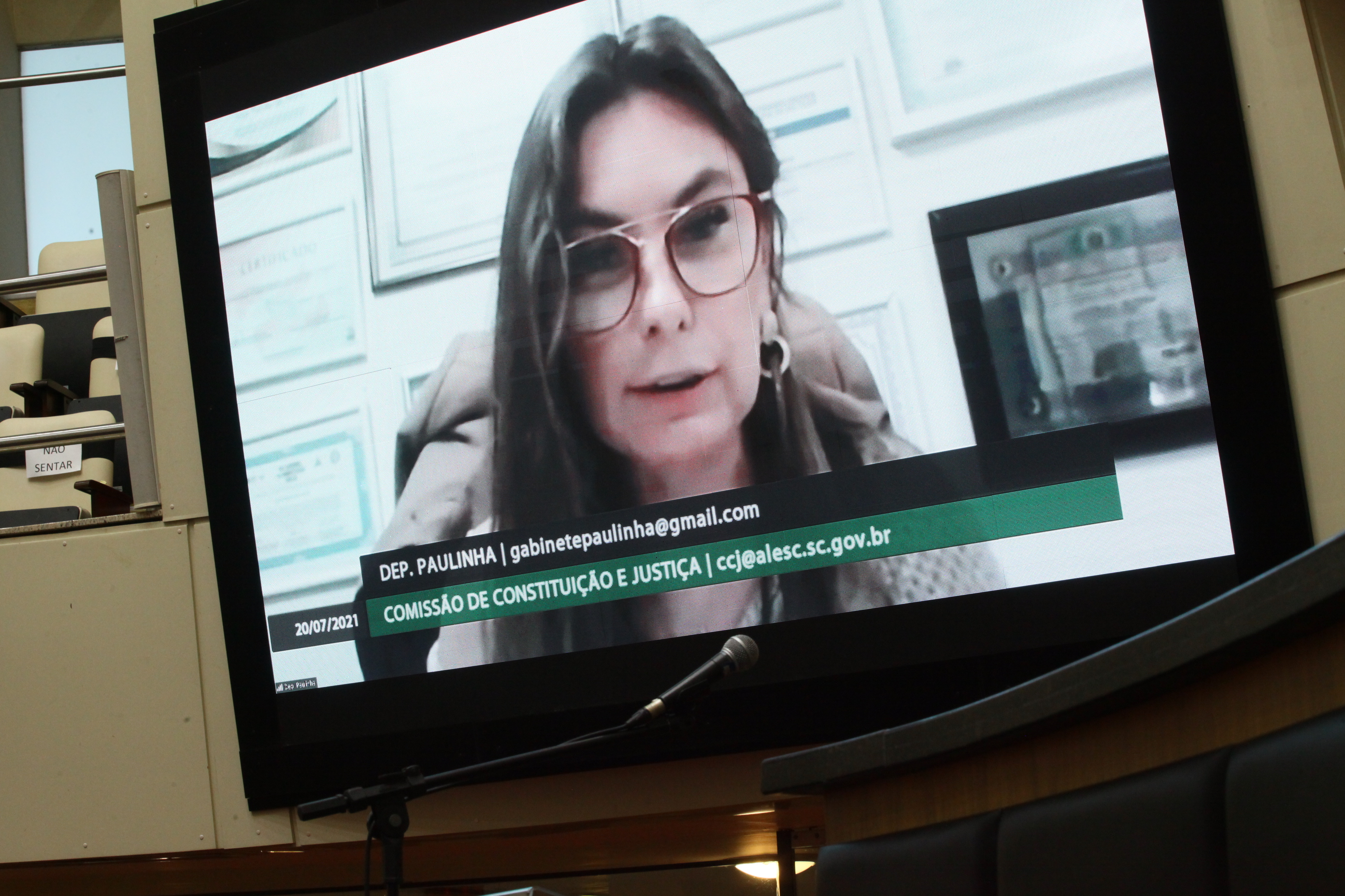 Comissão de Constituição e Justiça - Deputada Ana Paula da Silva (PDT)
