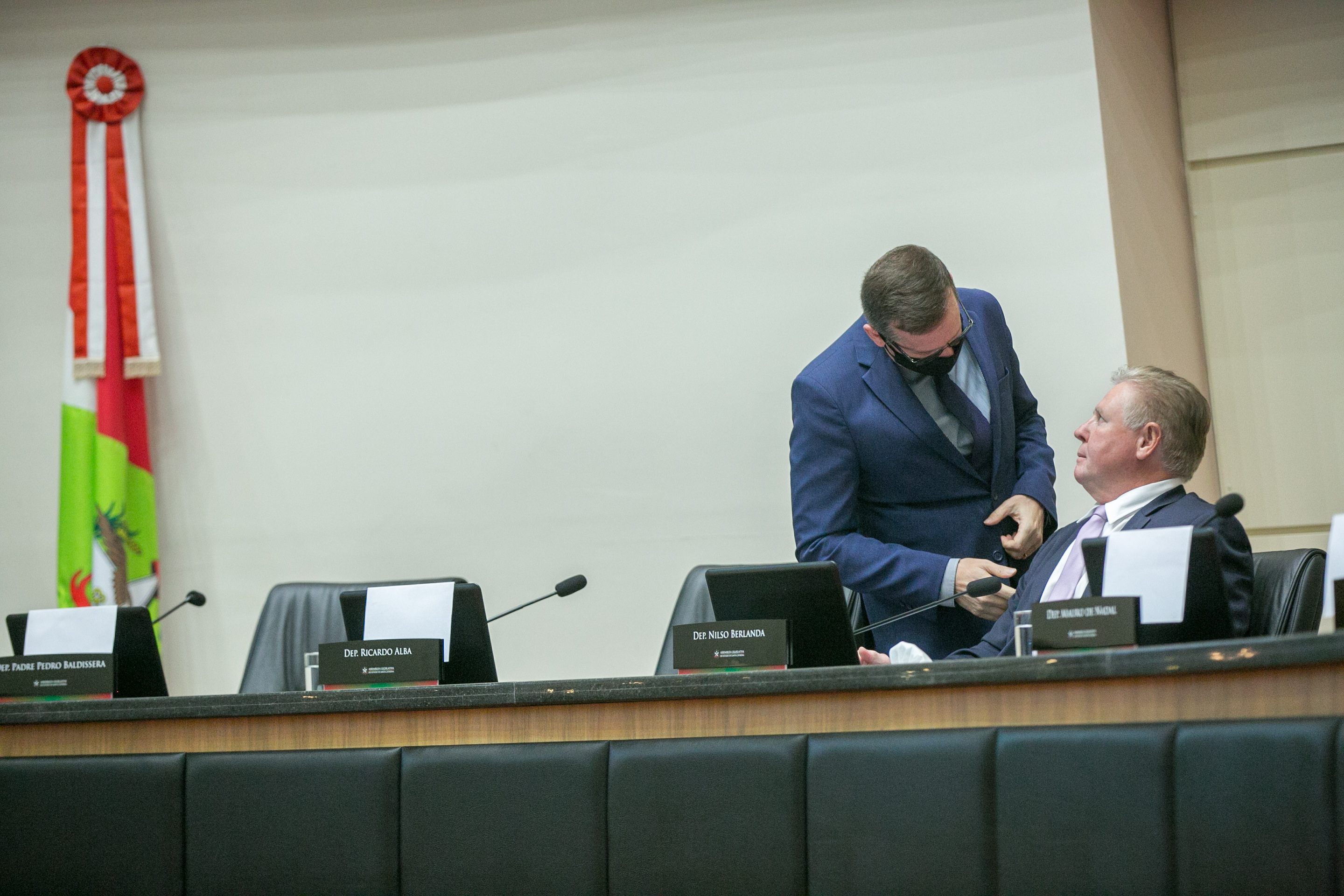 Deputado Jair Miotto (PSC) e Deputado Nilso Berlanda (PL)