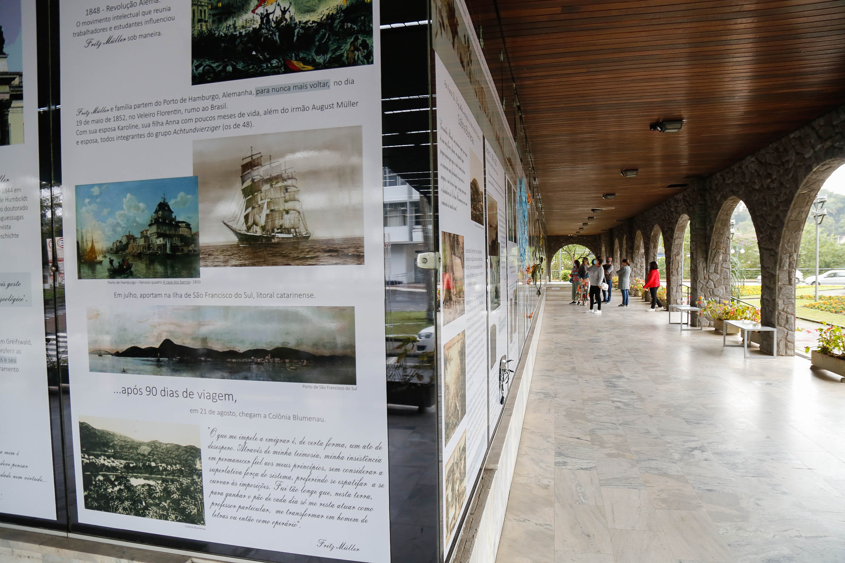 Exposição de Fritz Mülller - Prefeitura de Blumenau