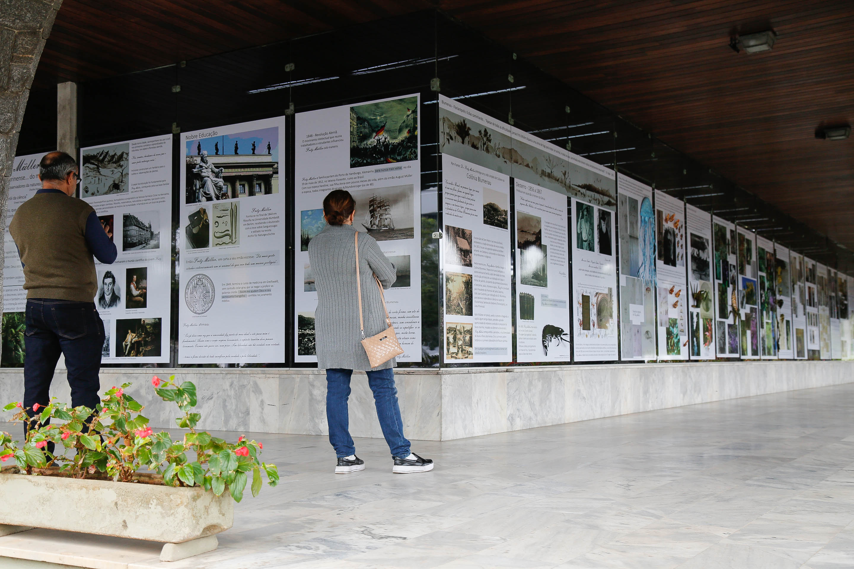 Exposição de Fritz Mülller - Prefeitura de Blumenau