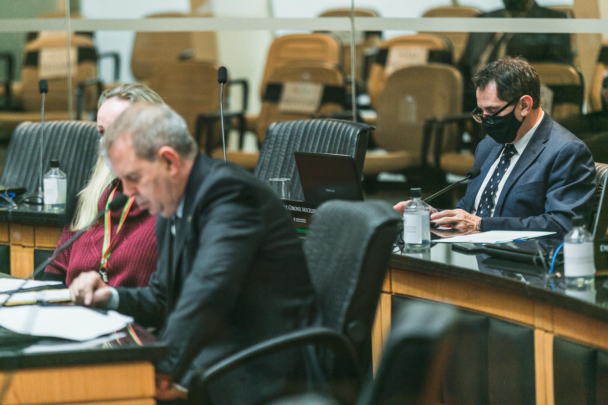 Deputado Maurício Eskudlark (PL) - Deputado Coronel Onir Mocelin (PSL)