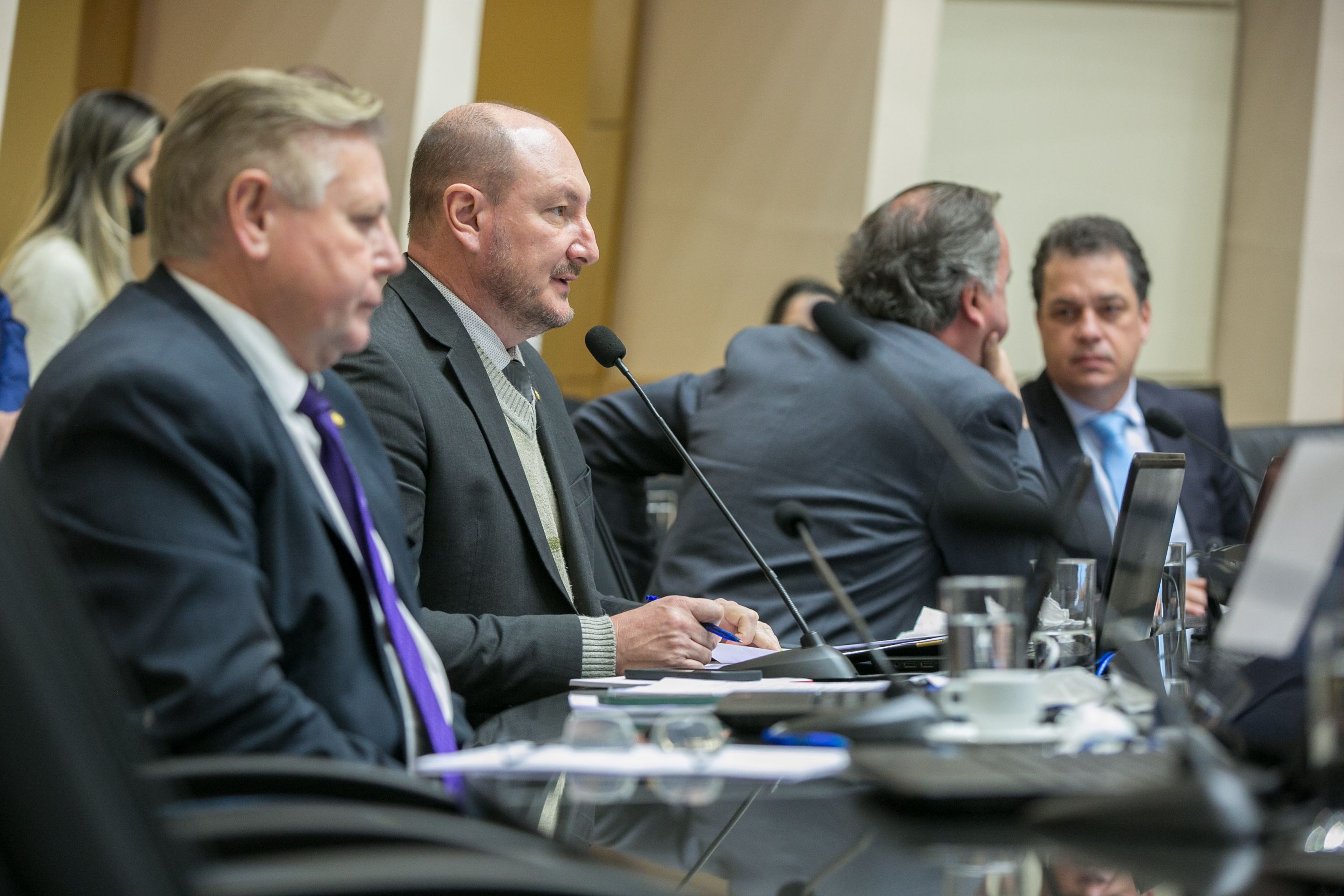 Deputado Nilso Berlanda (PL) e Deputado Mauro de Nadal (MDB)