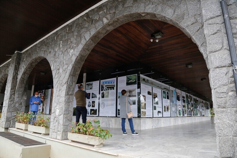Exposição sobre Fritz Müller na prefeitura de Blumenau