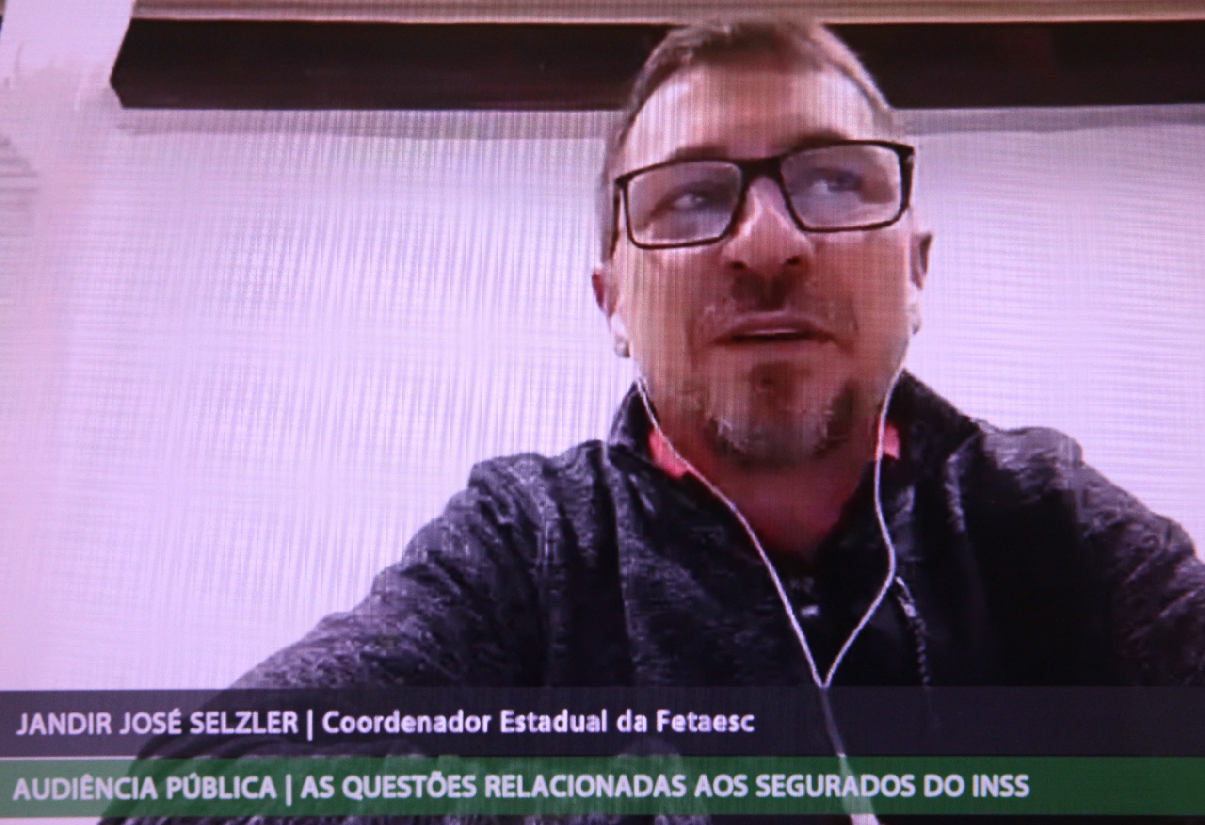 Audiência Pública para debater as questões relacionadas aos segurados do INSS - Jandir José Selzler (FETAESC)