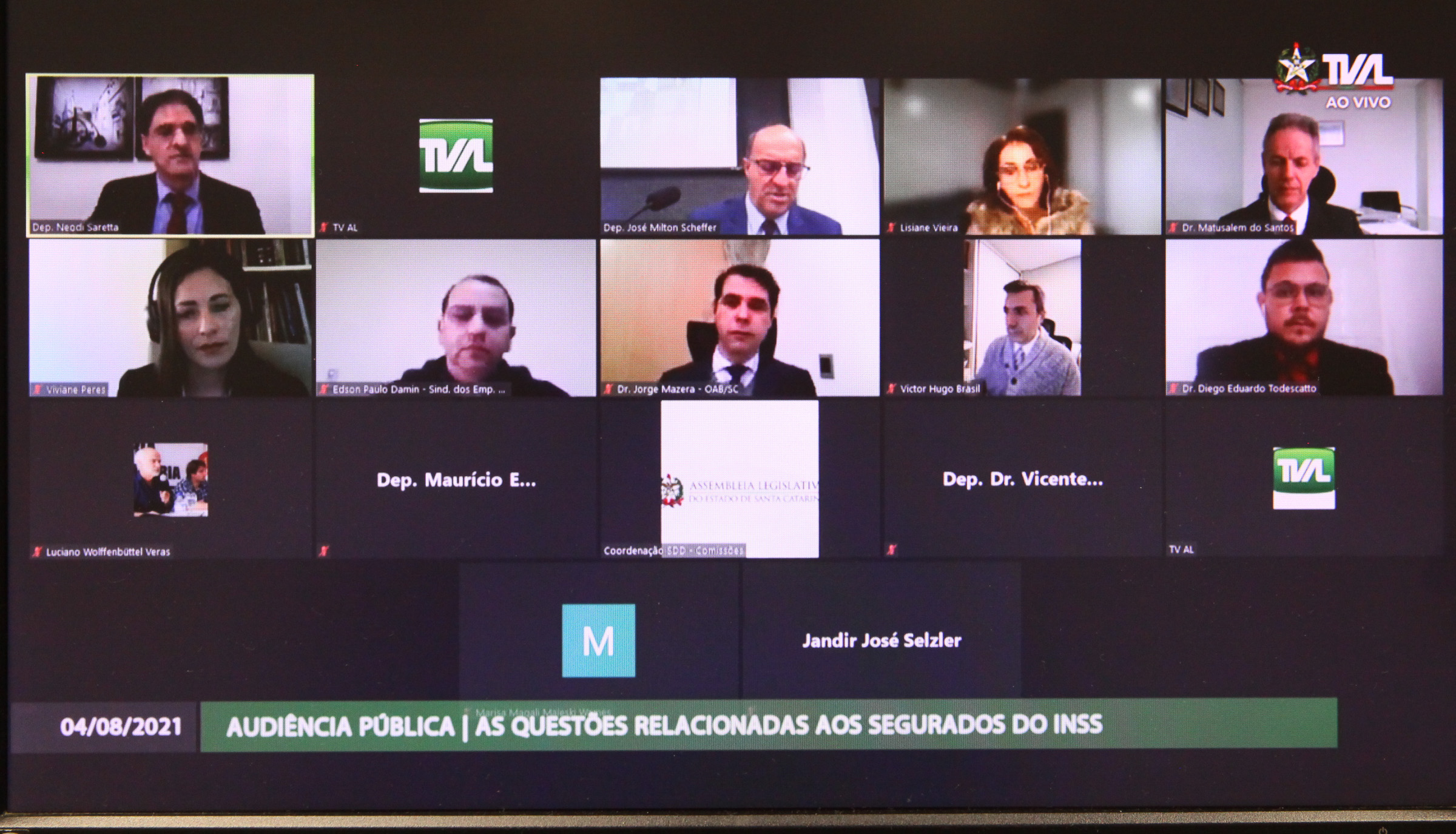 Audiência Pública para debater as questões relacionadas aos segurados do INSS