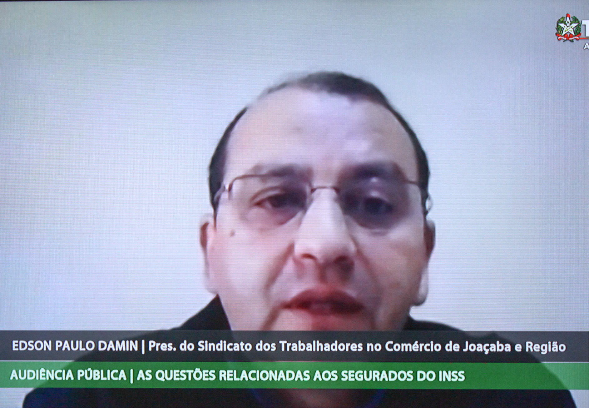 Audiência Pública para debater as questões relacionadas aos segurados do INSS - Edson Paulo Damim