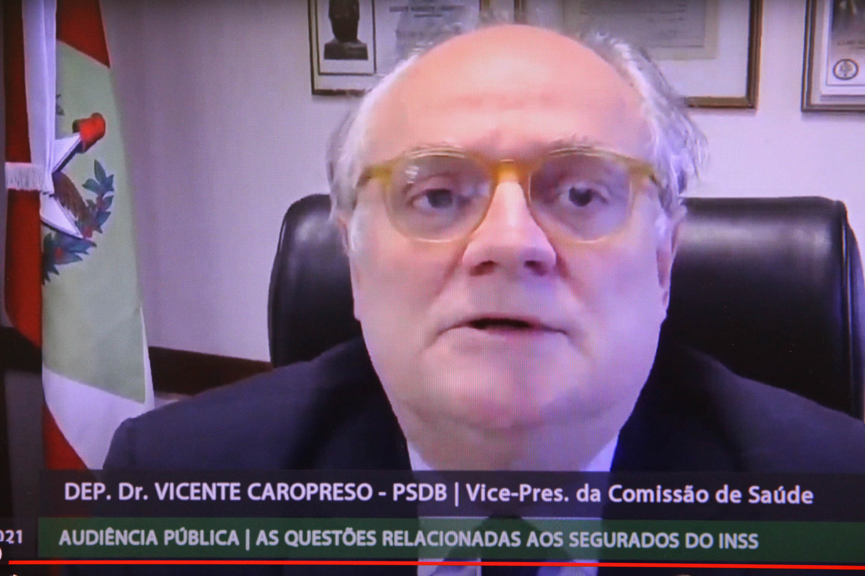 Audiência Pública para debater as questões relacionadas aos segurados do INSS - Deputado Vicente Caropreso (PSDB)