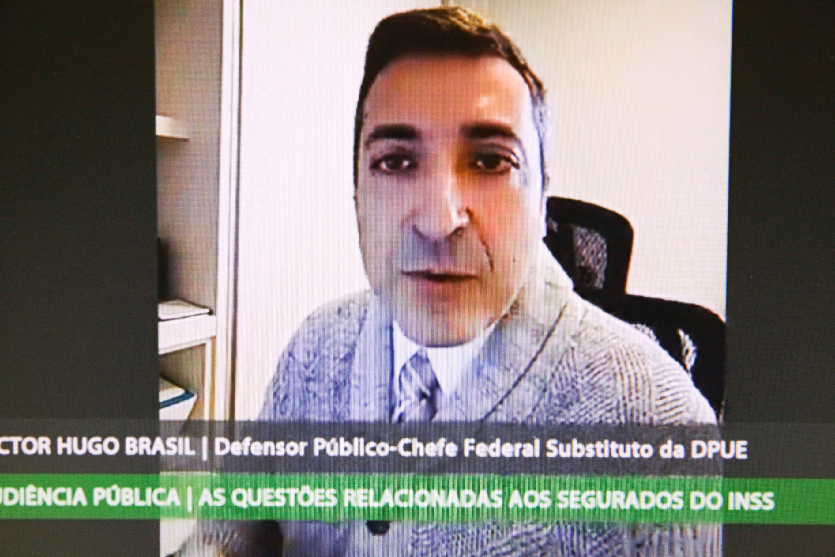 Audiência Pública para debater as questões relacionadas aos segurados do INSS - Victor Hugo 9Defensoria Pública)