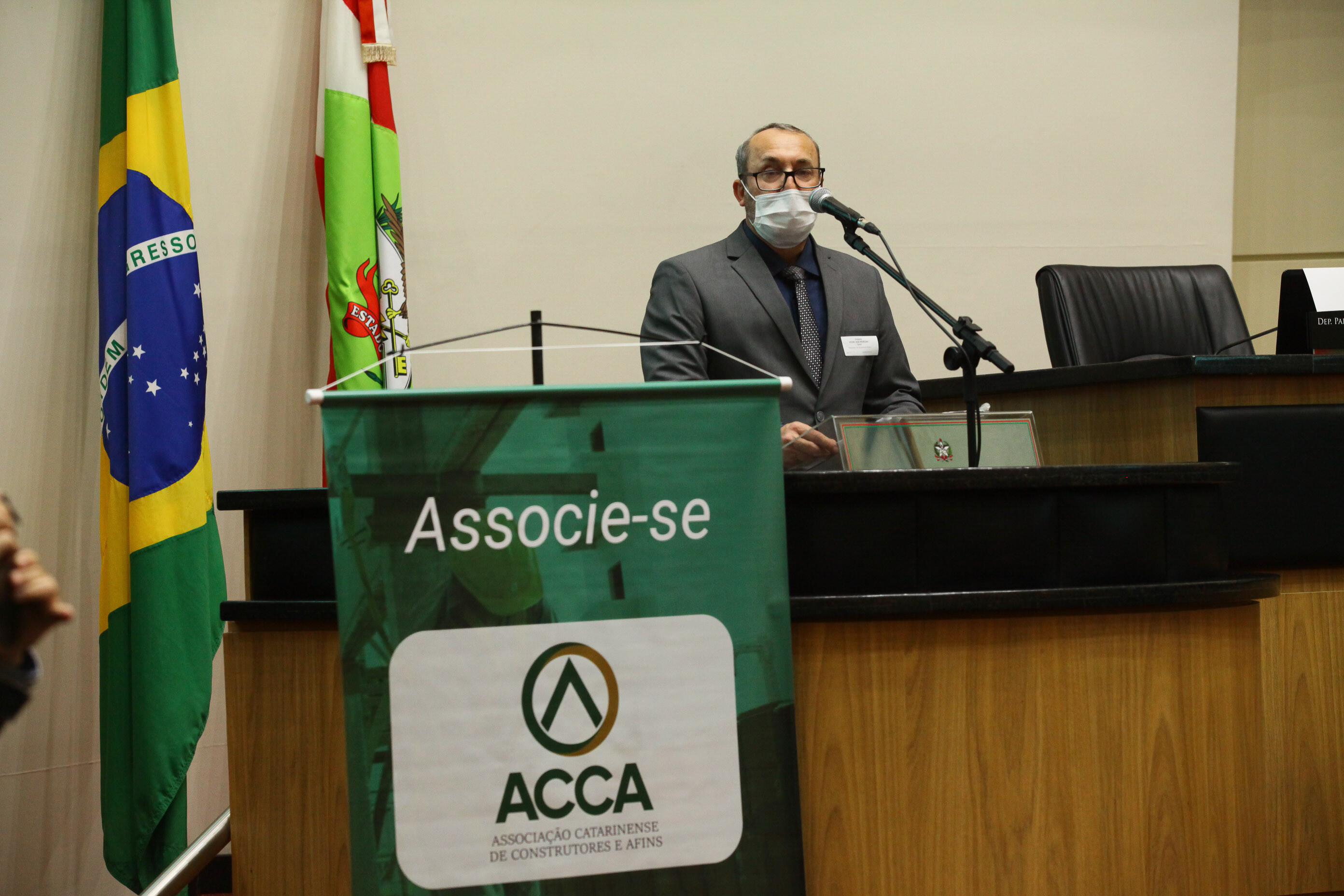 Associação Catarinense de Construtores promove evento com parlamentares