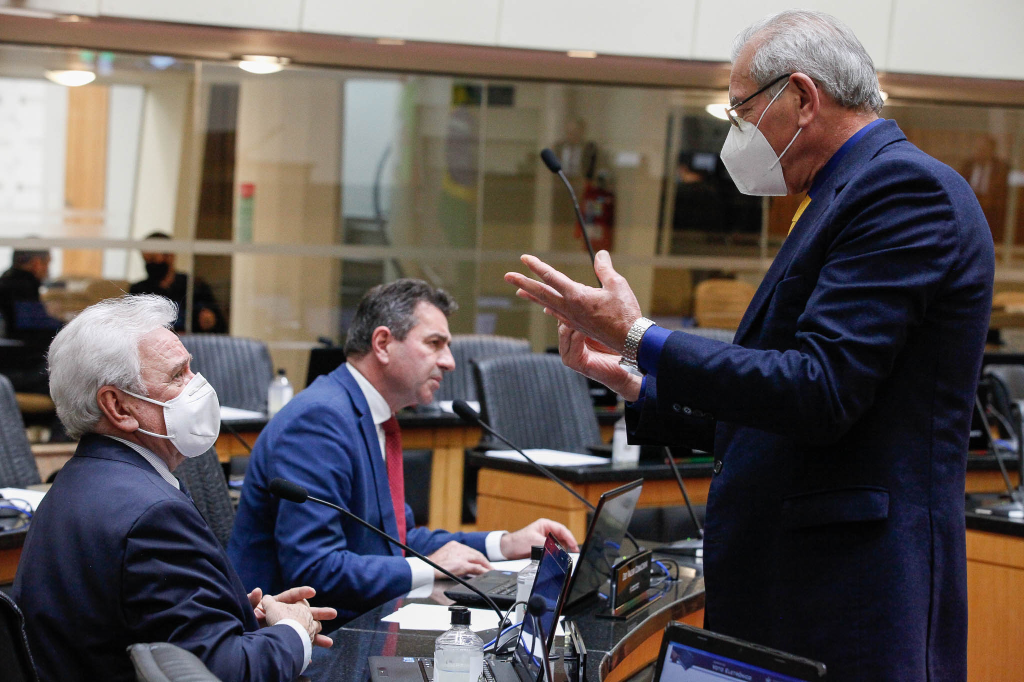 Deputado Moacir Sopelsa (MDB), Deputado Silvio Dreveck (PP)