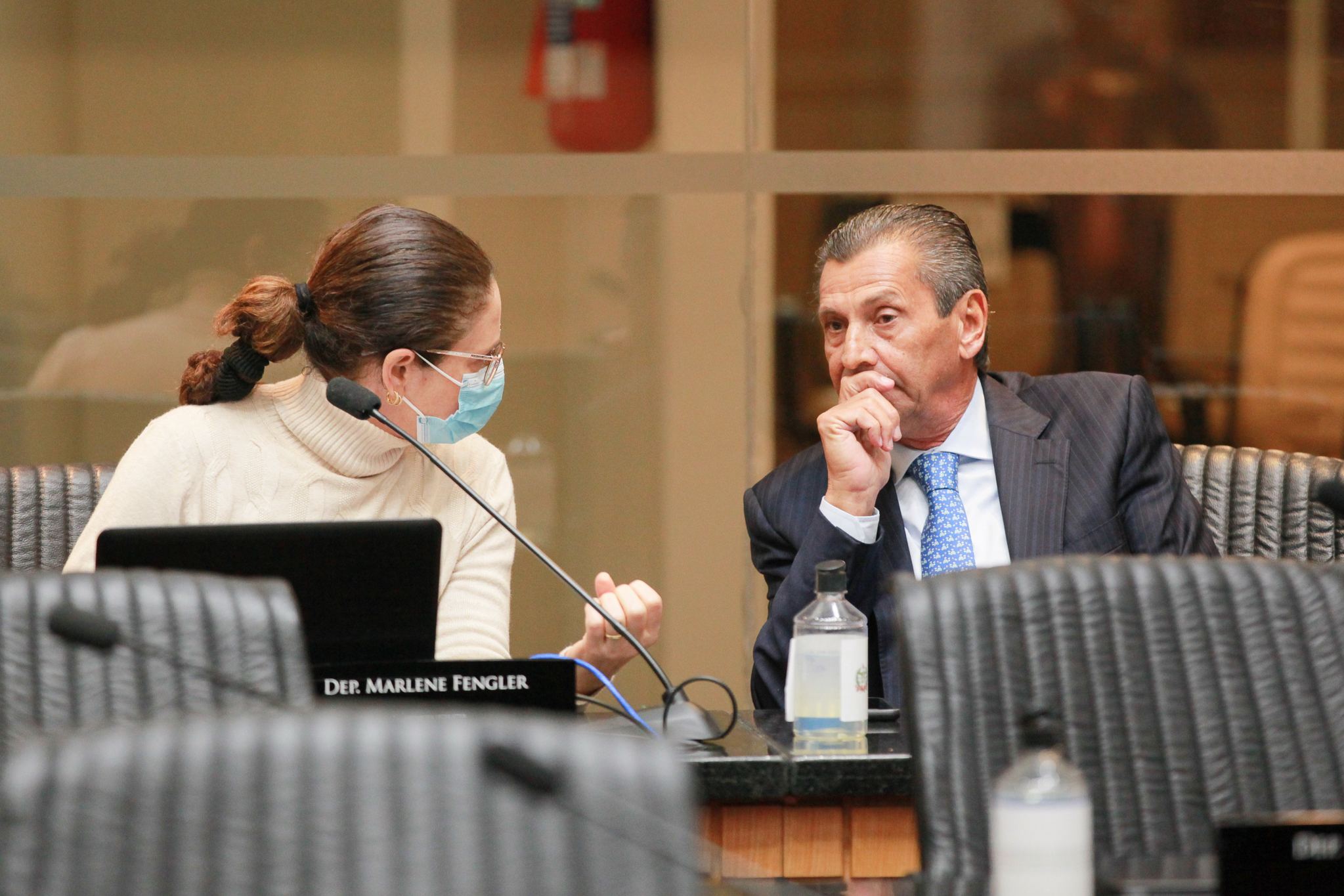Deputada Marlene Fengler (PSD) - Deputado Júlio Garcia (PSD)