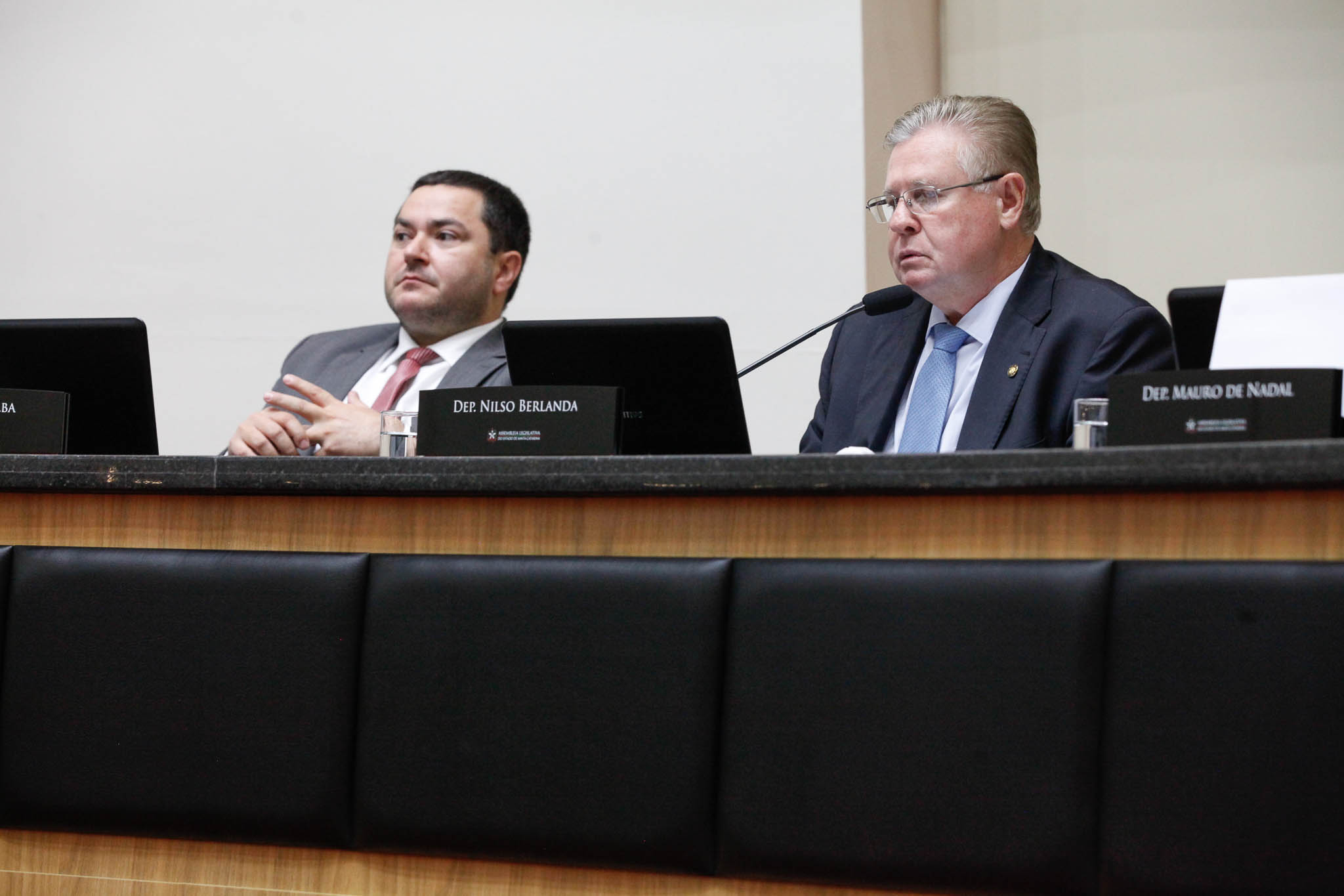 Deputado Ricardo Alba (PSL), Deputado Nilso Berlanda (PL)