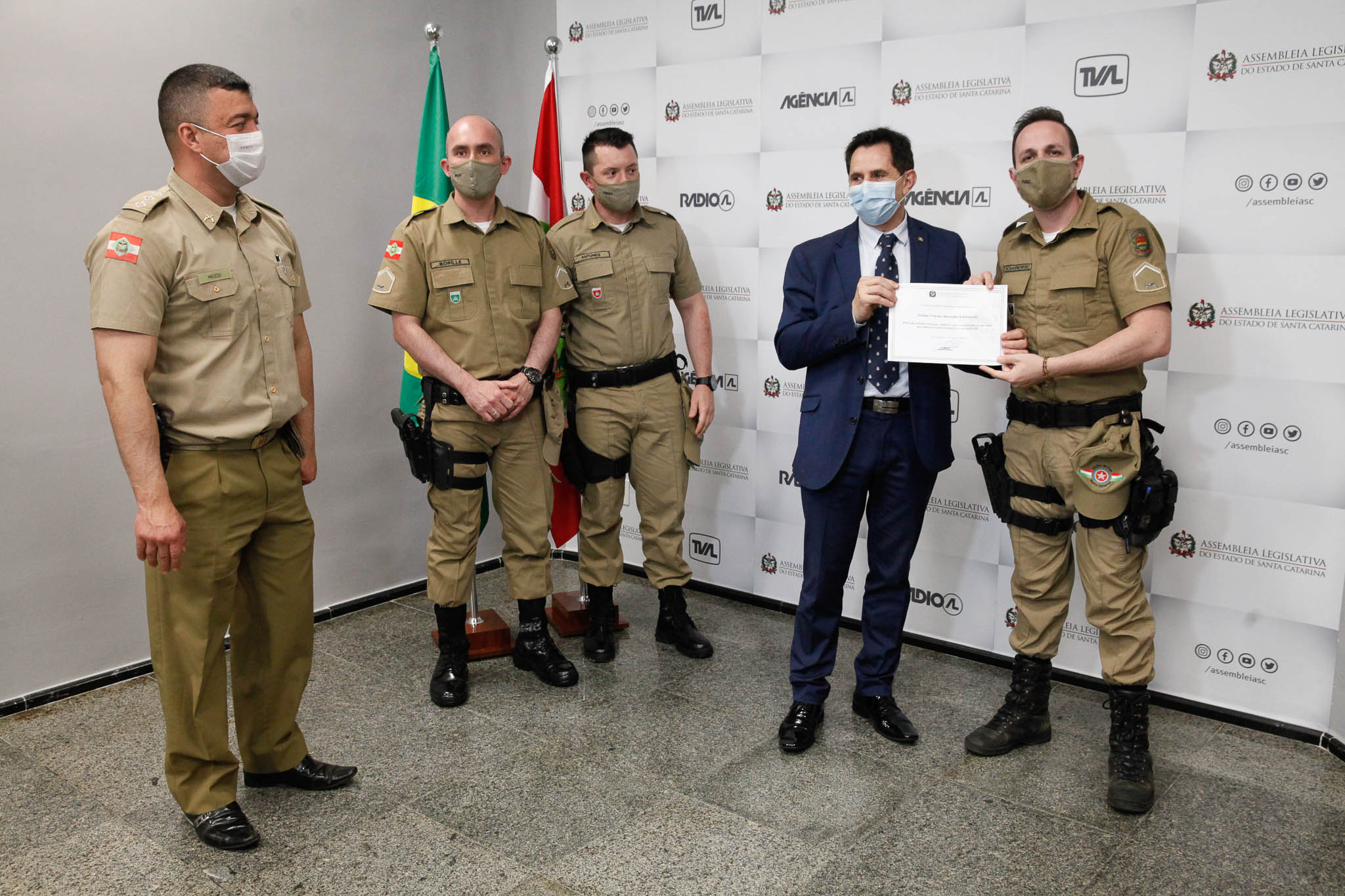 Deputado Coronel Onir Mocelin (PSL), Soldado Vinícius Scharmowski