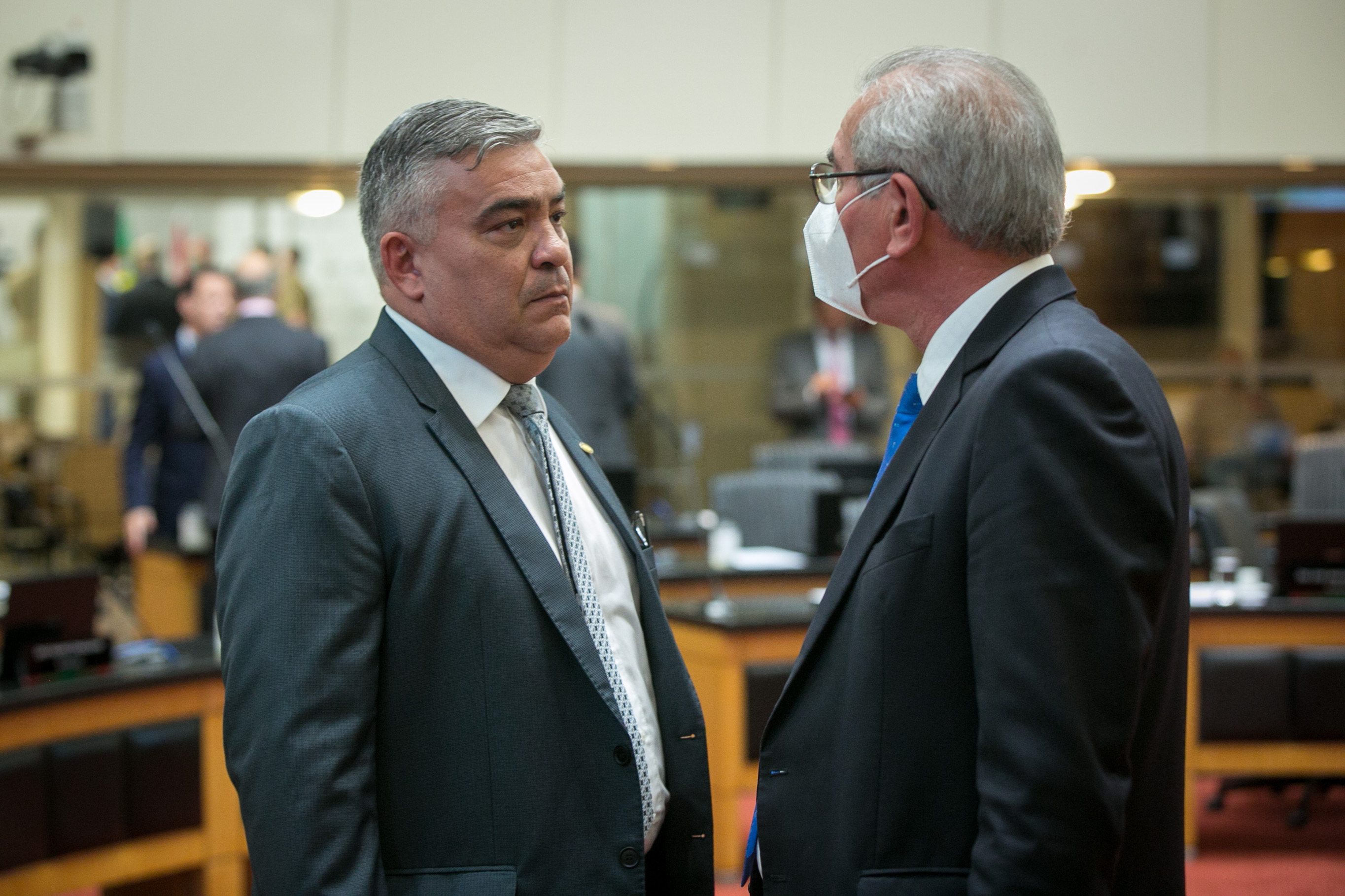 Deputado Sargento Lima (PL) e Deputado Silvio Dreveck (PP)