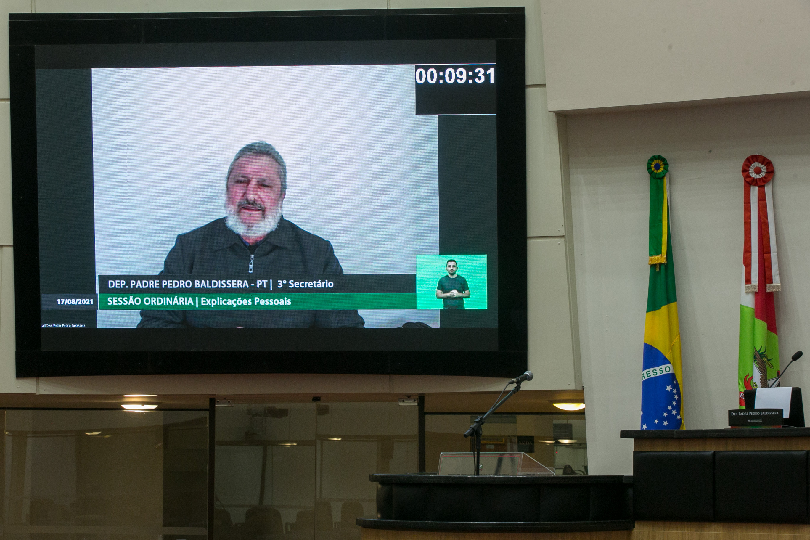 Deputado Padre Pedro Baldissera (PT)