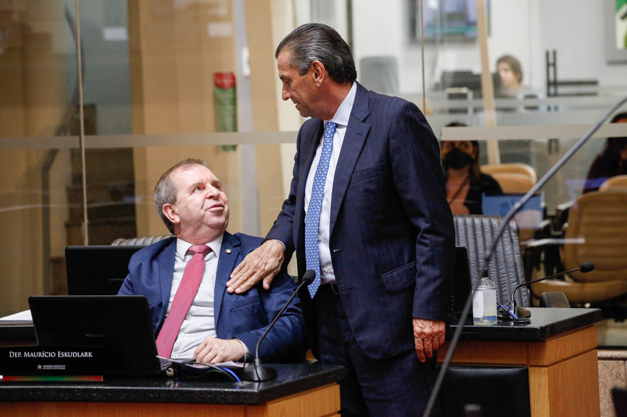 Deputado Maurício Eskudlark (PL), Deputado Júlio Garcia (PSD)