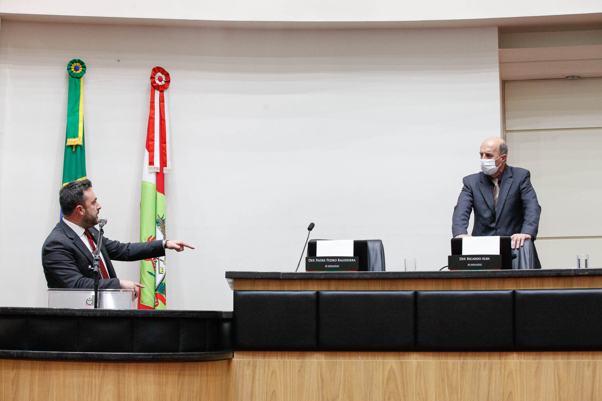 Deputado Marcius Machado (PL), Deputado Milton Scheffer (PP)