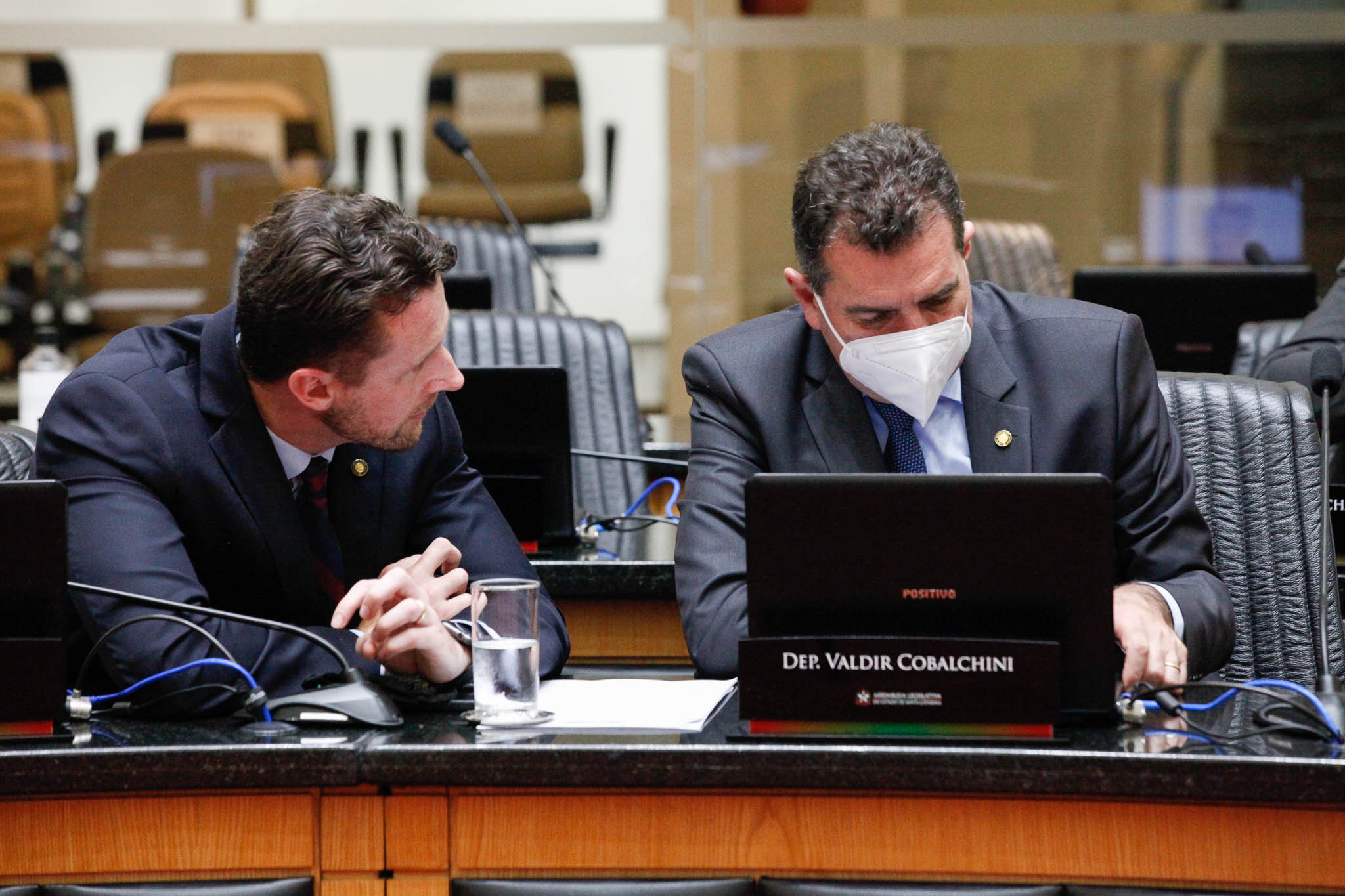 Deputado Fernando Krelling (MDB), Deputado Valdir Cobalchini (MDB)