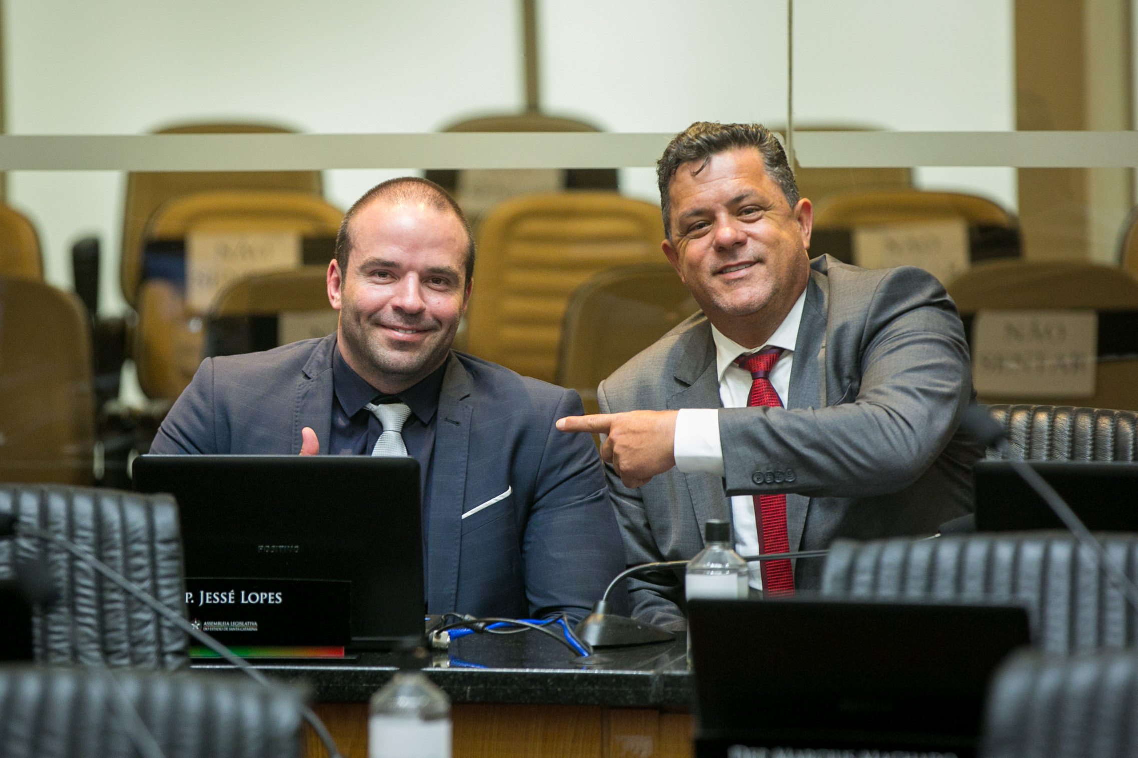 Deputado Jessé Lopes (PSL) e Deputado Ivan Naatz (PL)