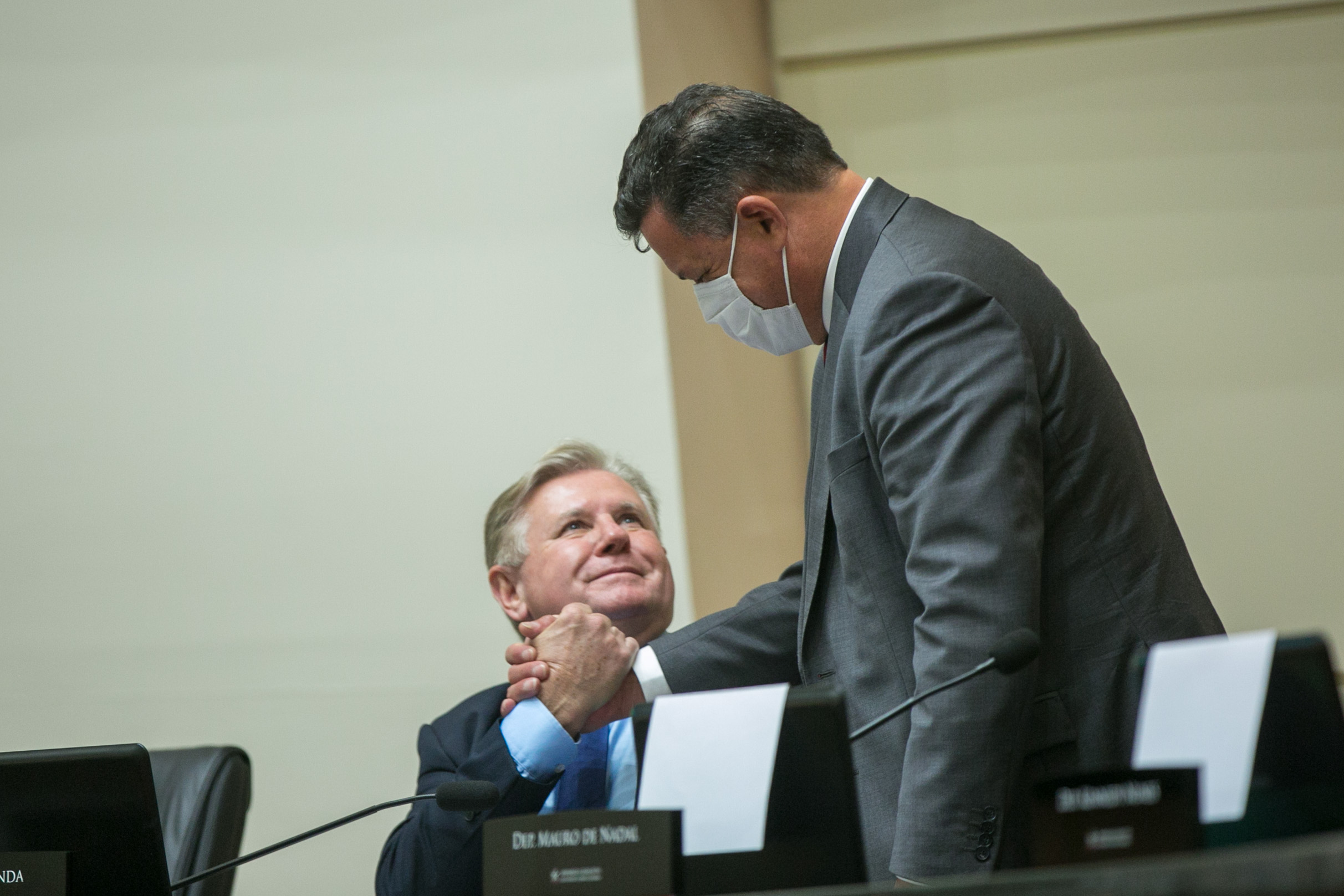 Deputado Nilso Berlanda (PL) e Deputado Ivan Naatz (PL)