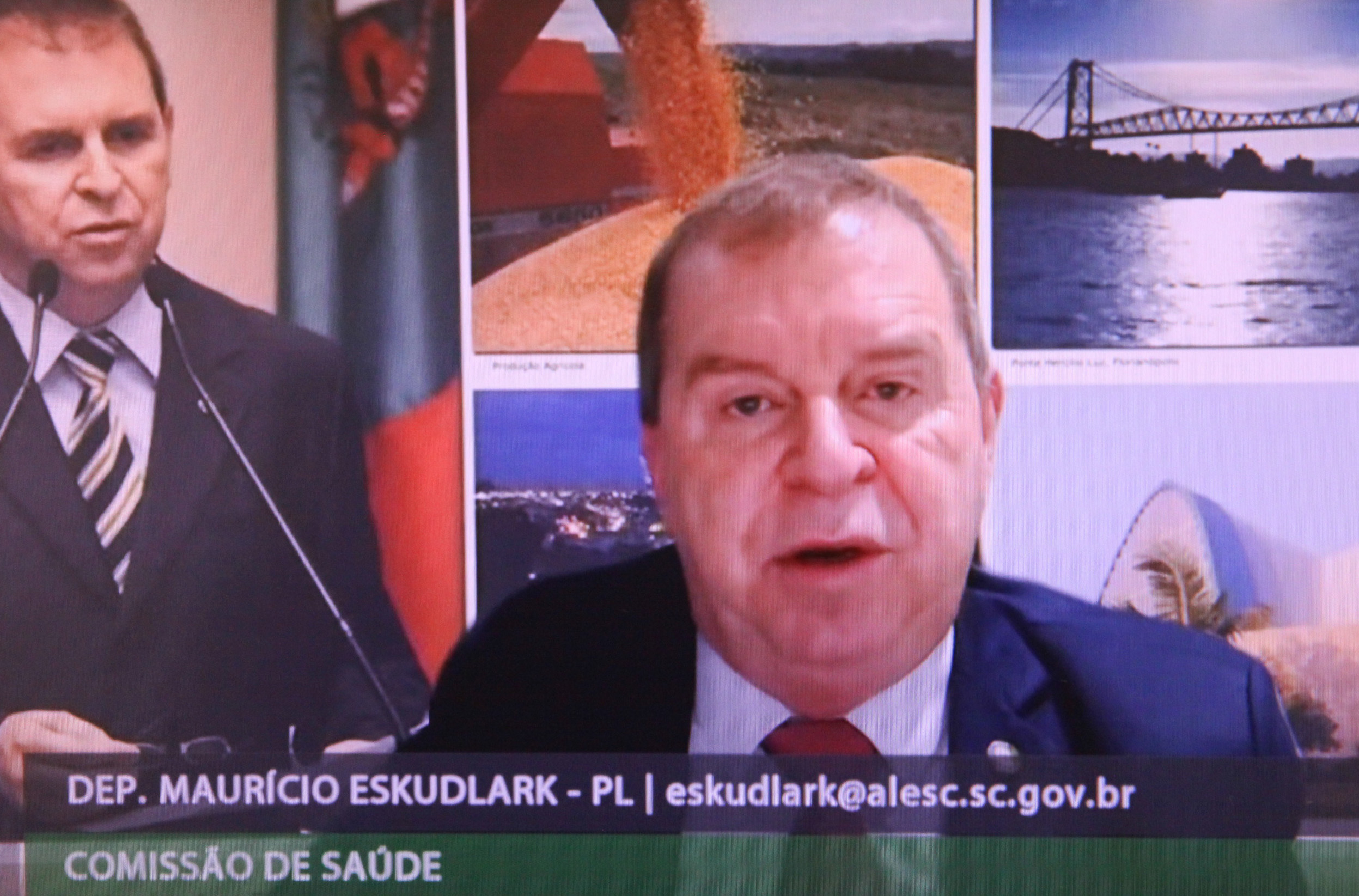 Comissão de Saúde - Reunião e Audiência Pública sobre a Situação do COVID-19 em Santa Catarina - Deputada Marlene Fengler (PSD)
 - Deputado Maurício Eskudlark (PL)