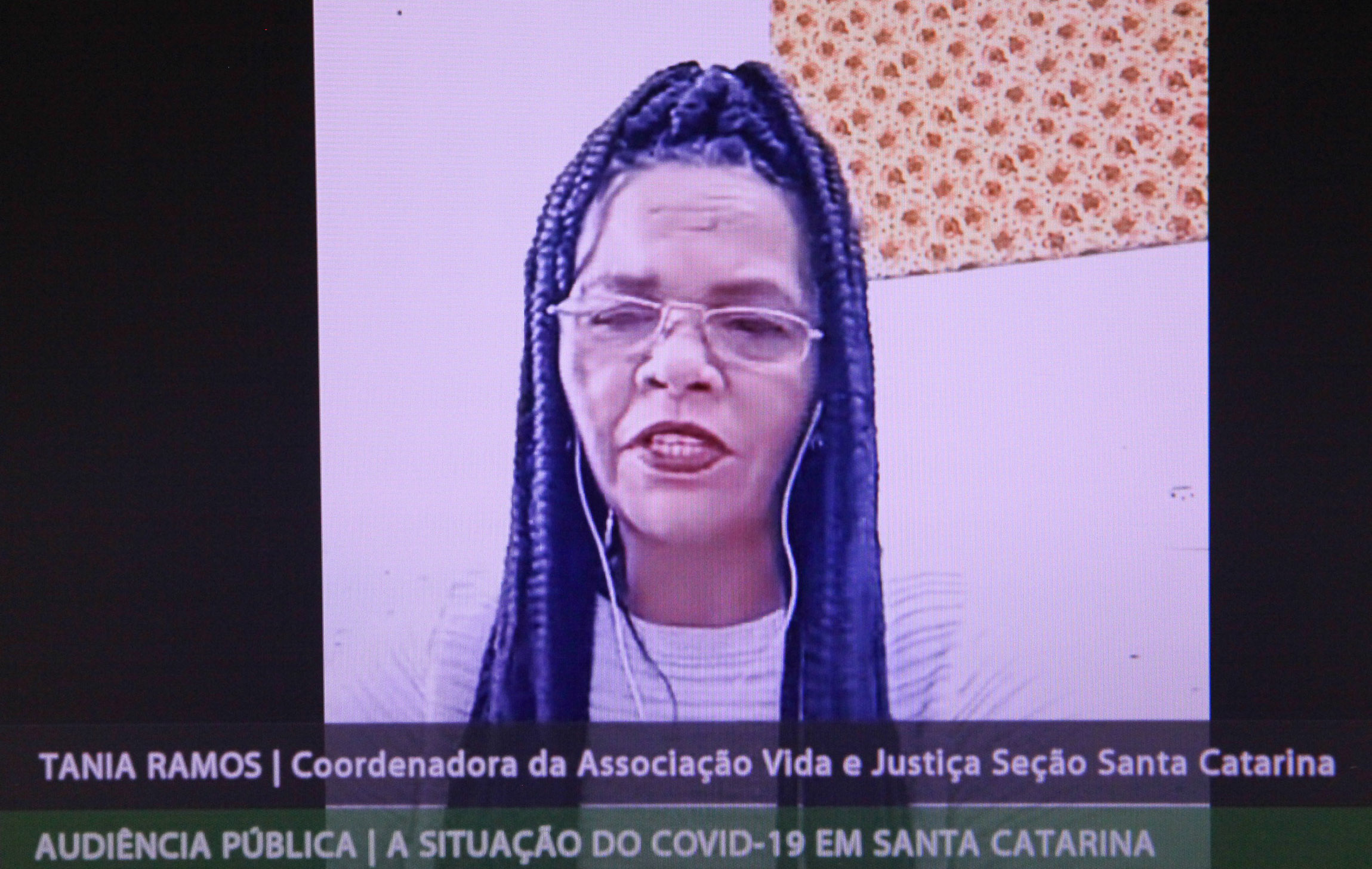 Comissão de Saúde - Reunião e Audiência Pública sobre a Situação do COVID-19 em Santa Catarina - Tânia Ramos