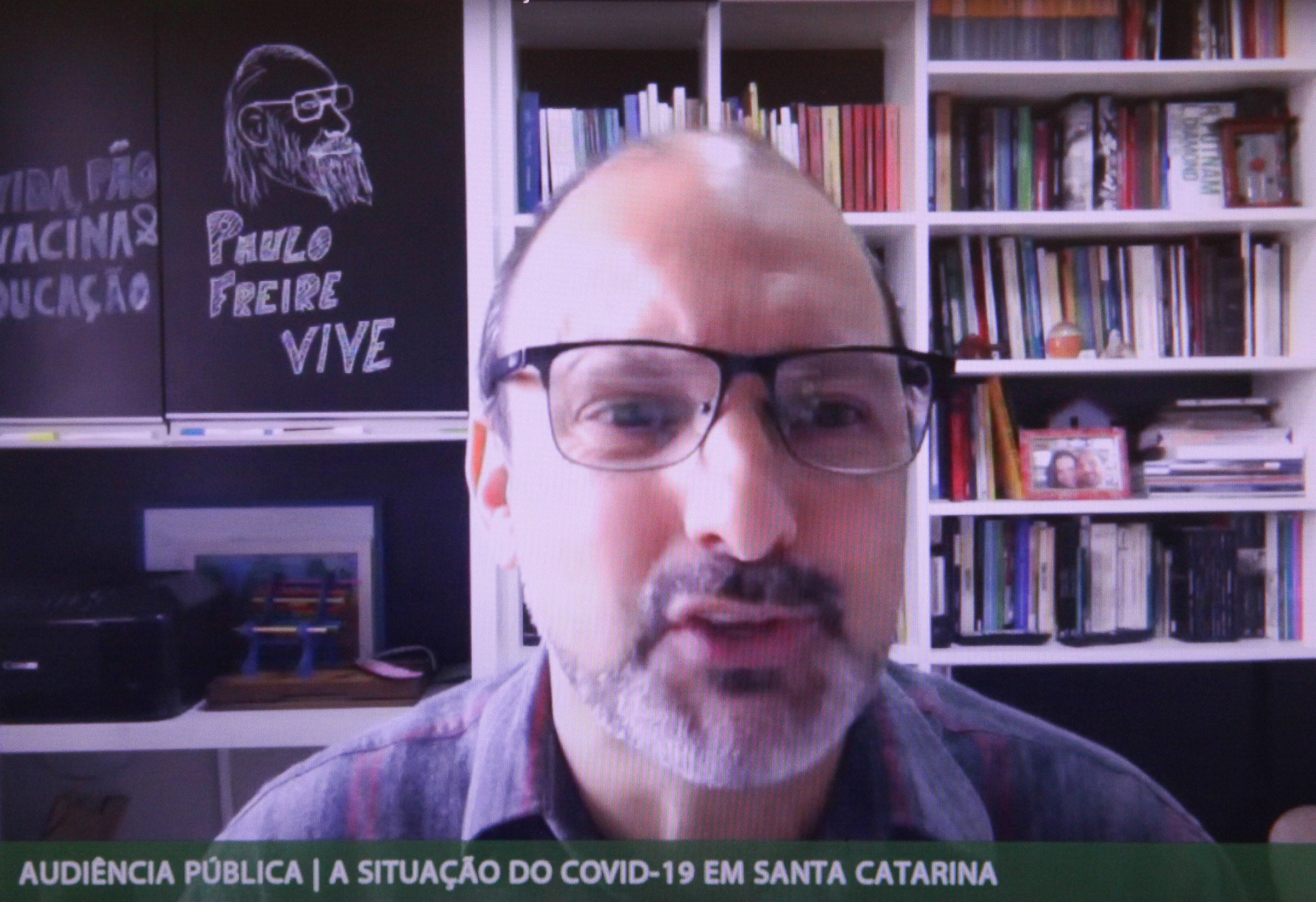 Comissão de Saúde - Reunião e Audiência Pública sobre a Situação do COVID-19 em Santa Catarina