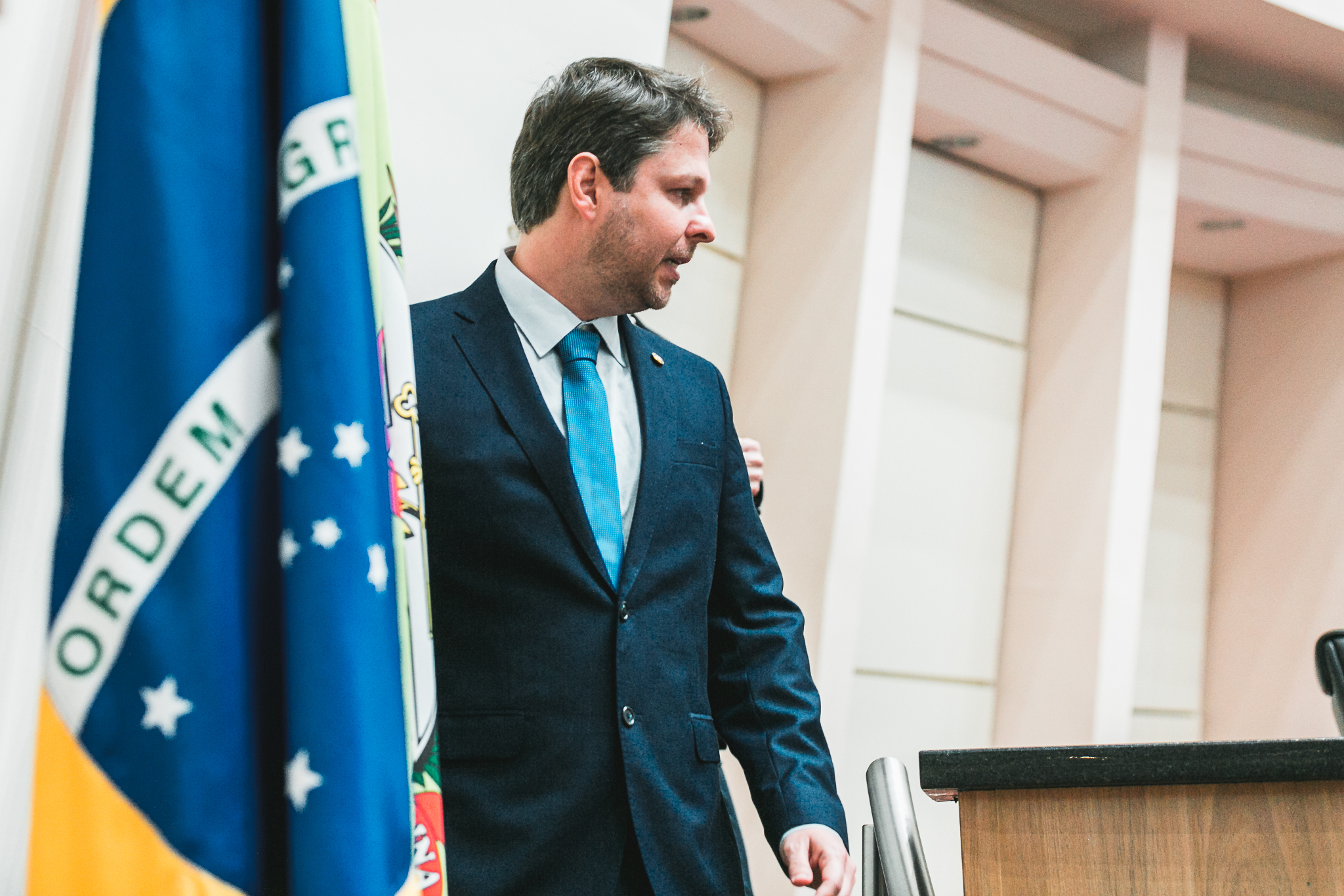 Deputado Tiago Bolan Frigo (PSL)