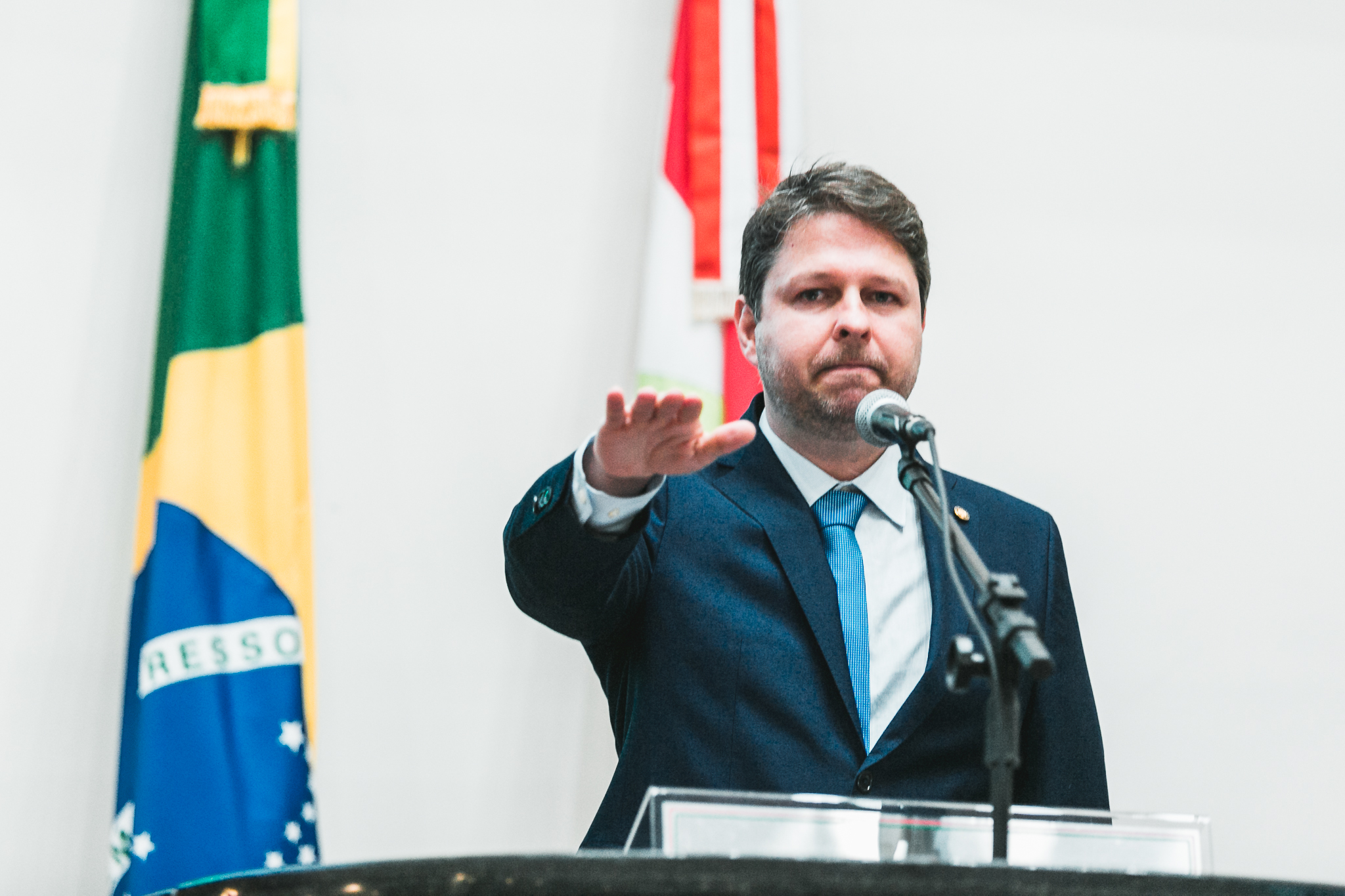 Deputado Tiago Bolan Frigo (PSL)