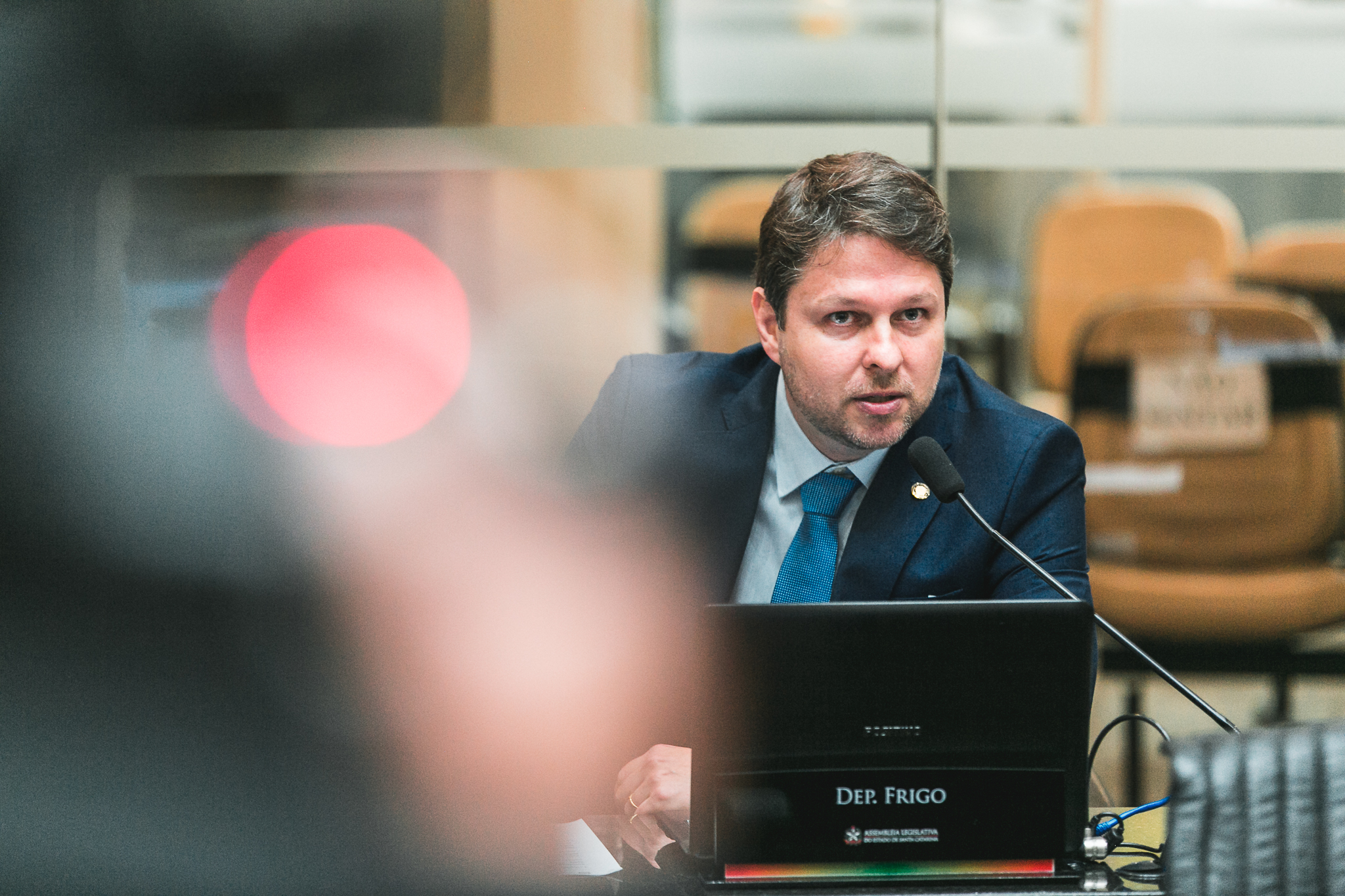 Deputado Tiago Bolan Frigo (PSL)