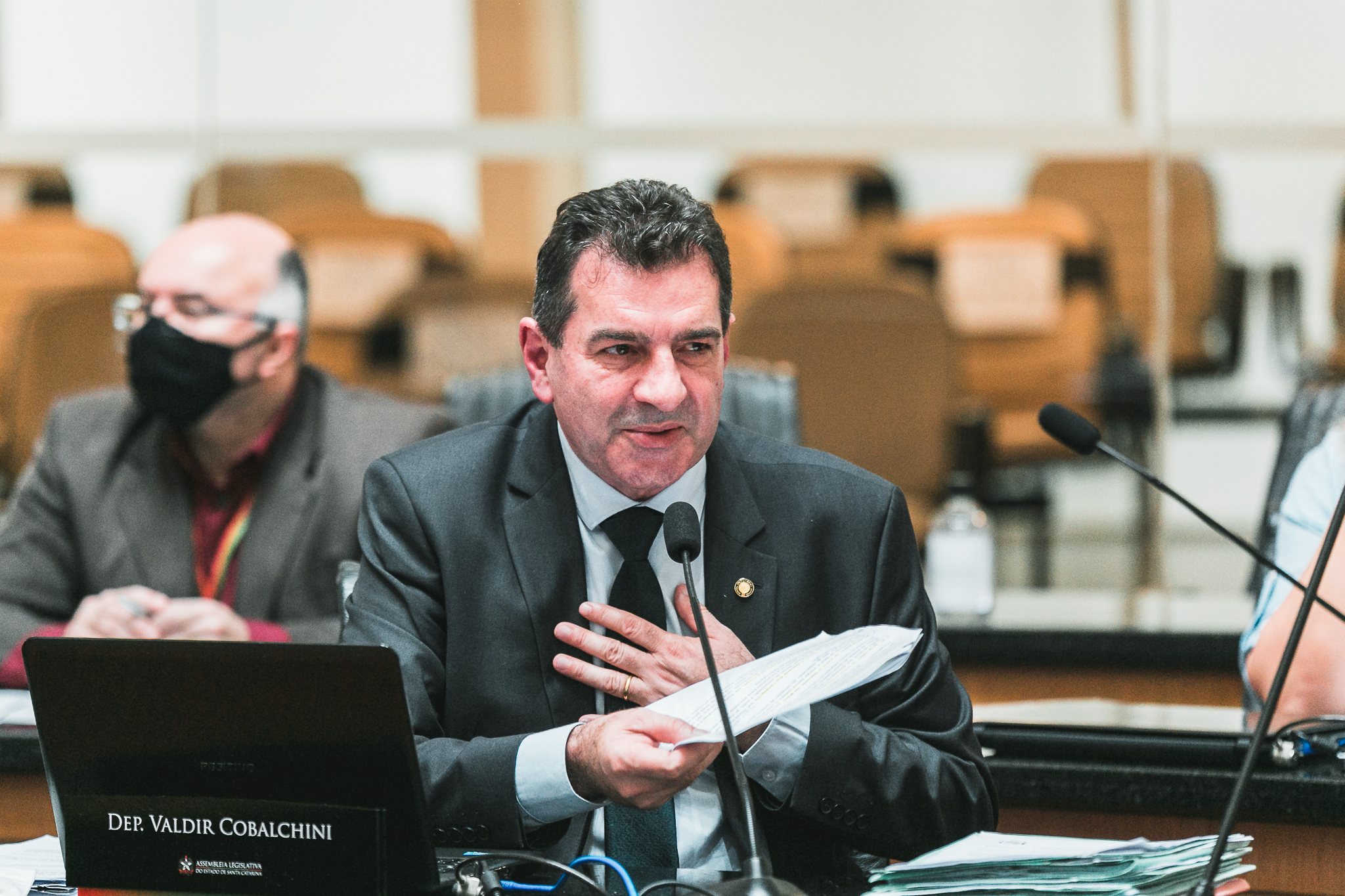 Deputado Valdir Cobalchini (MDB)