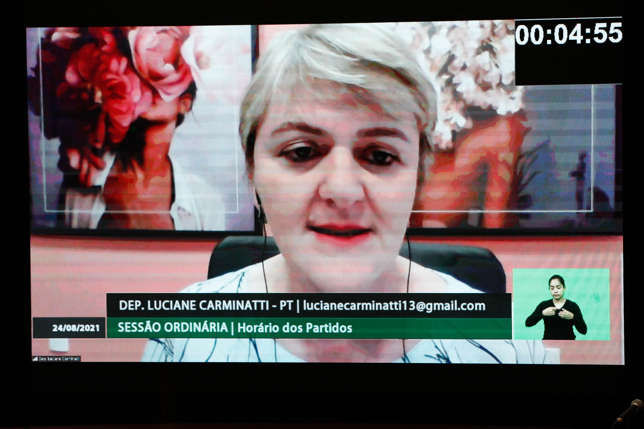 Deputada Luciane Carminatti (PT)