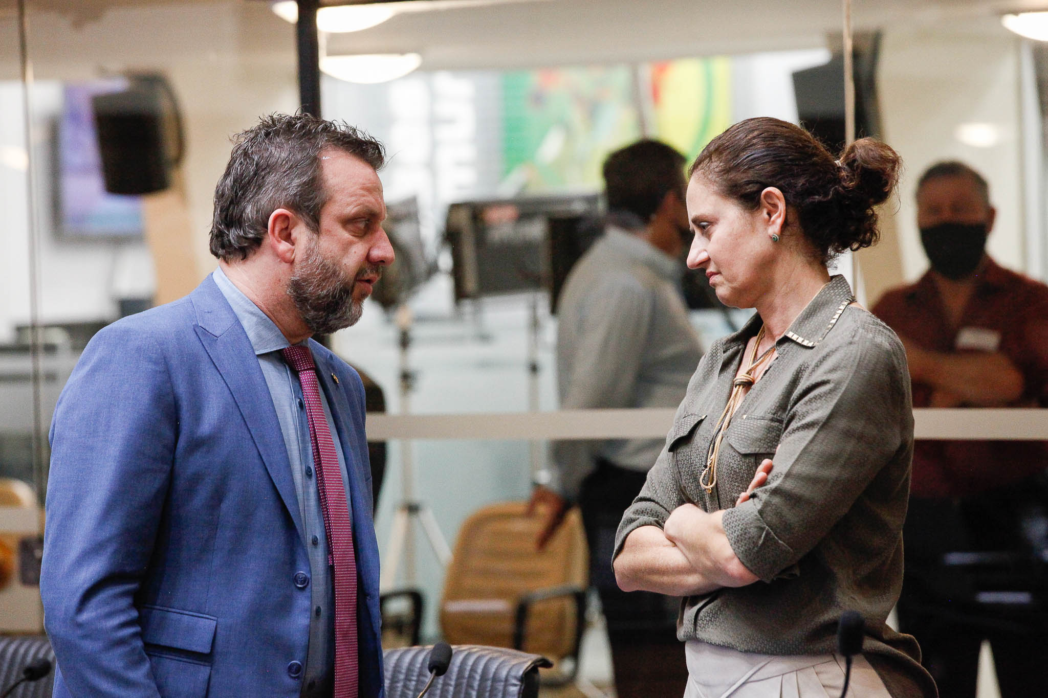 Deputado Jerry Comper (MDB), Deputada Marlene Fengler (PSD)