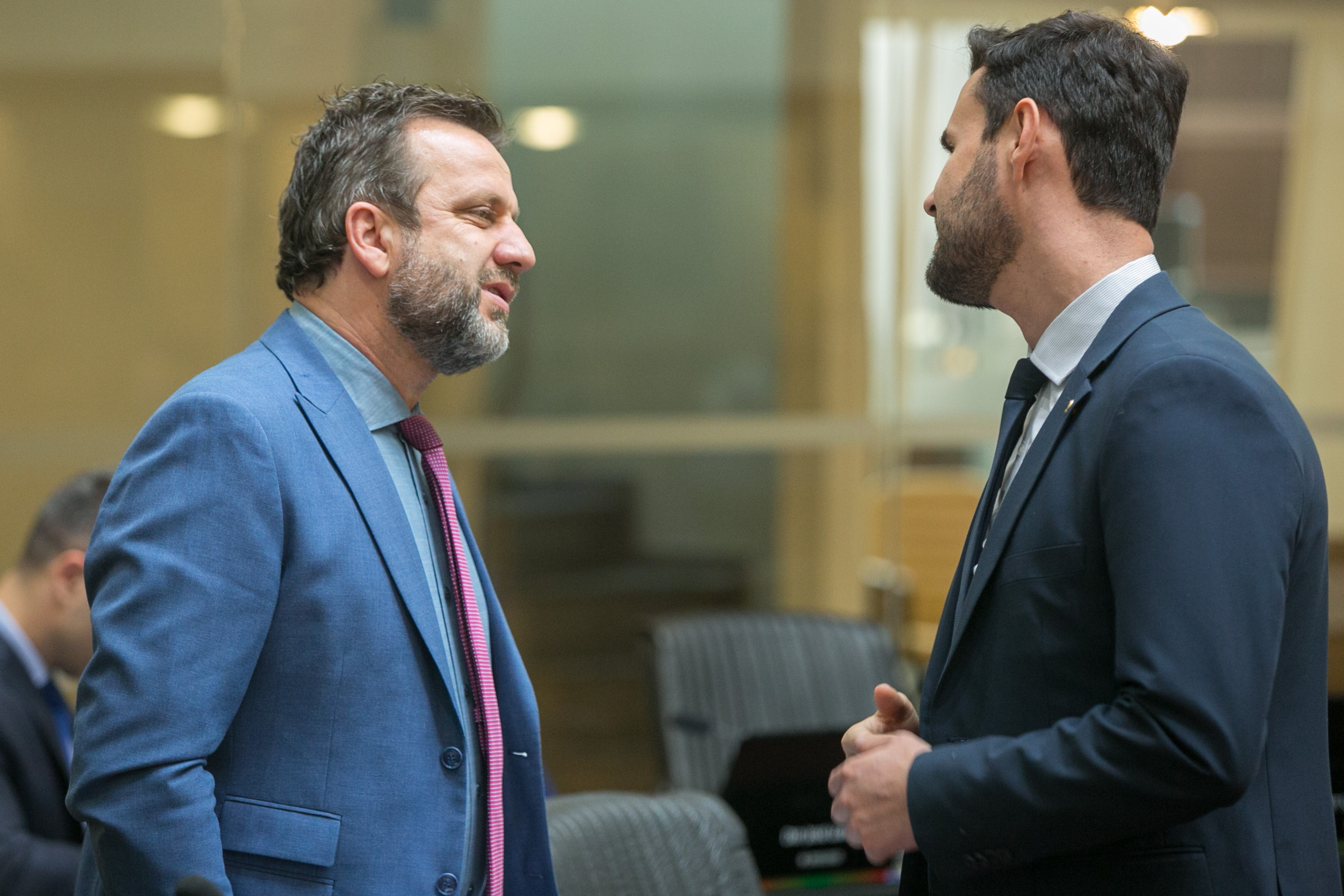 Deputado Jerry Comper (MDB) e Deputado Felipe Estevão (PSL)
