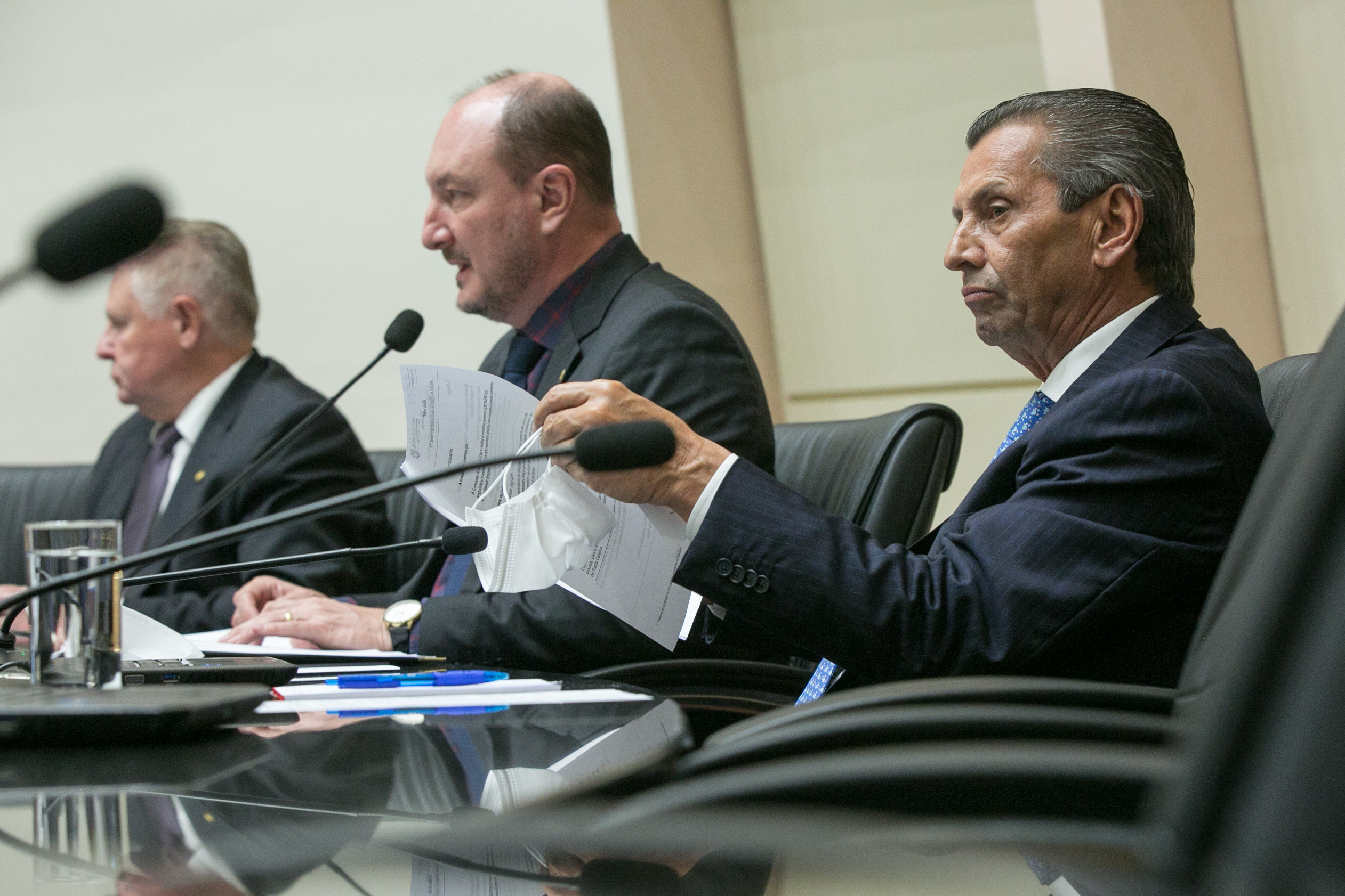 Deputado Mauro de Nadal (MDB) e Deputado Julio Garcia (PSD)