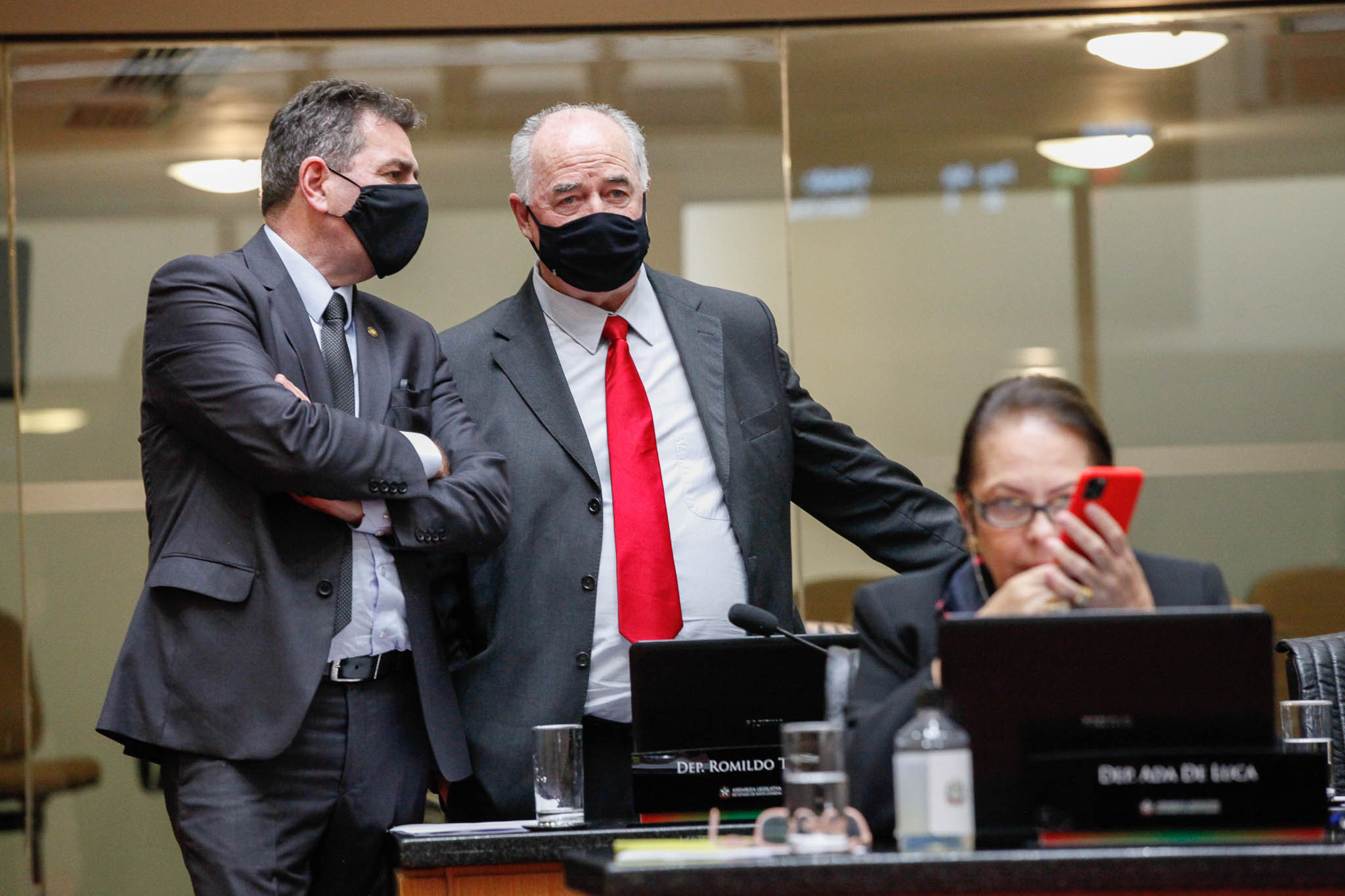 Deputado Valdir Cobalchini (MDB), Deputado Romildo Titon (MDB)