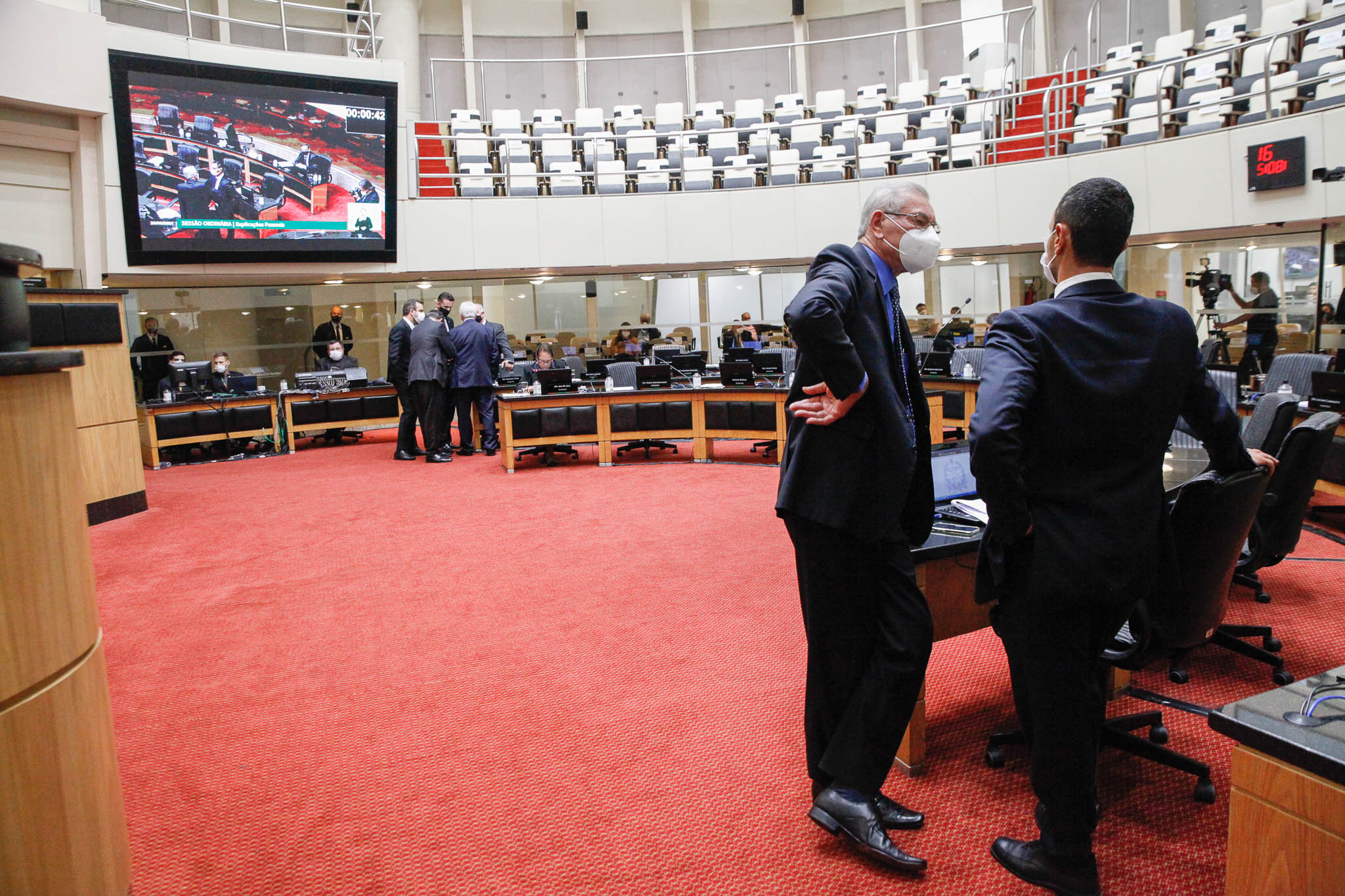 Deputado Silvio Dreveck (PP), Deputado João Amin (PP)