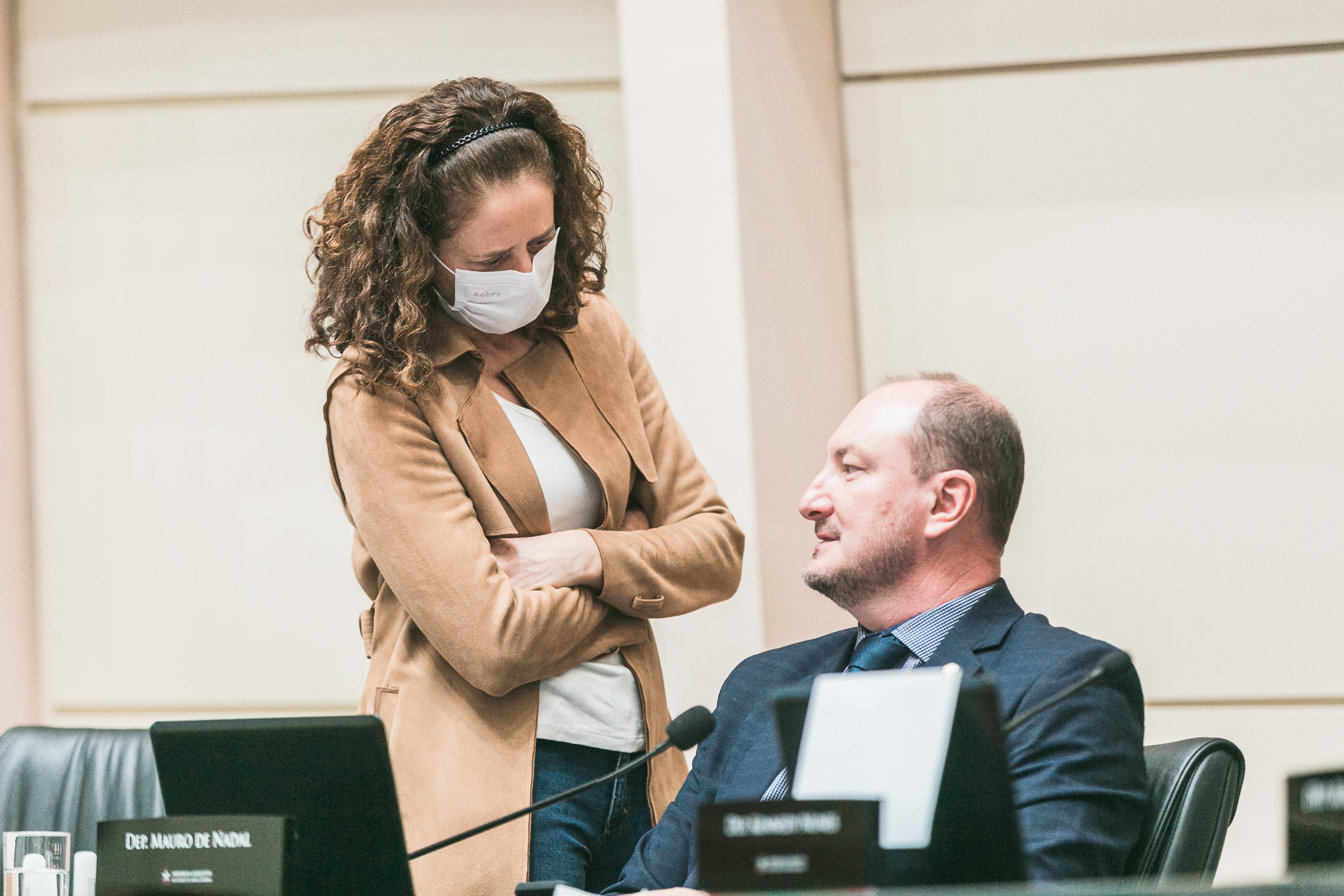 Deputado Mauro de Nadal (MDB) - Deputada Marlene Fengler (PSD)
