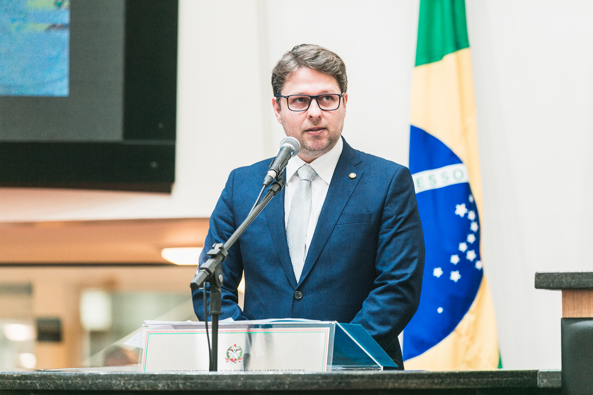 Deputado Tiago Bolan Frigo (PSL)