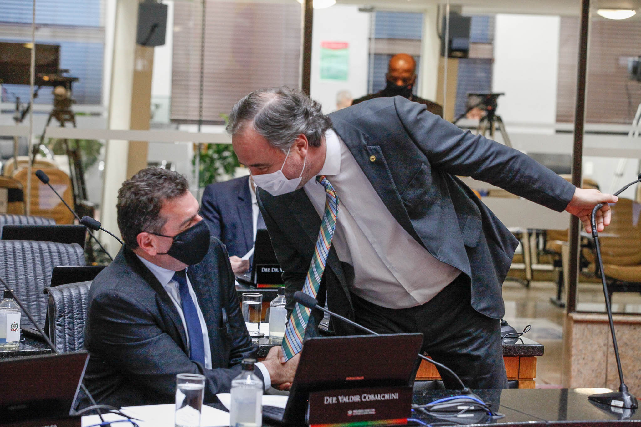 Deputado Valdir Cobalchini (MDB), Deputado Kennedy Nunes (PTB)