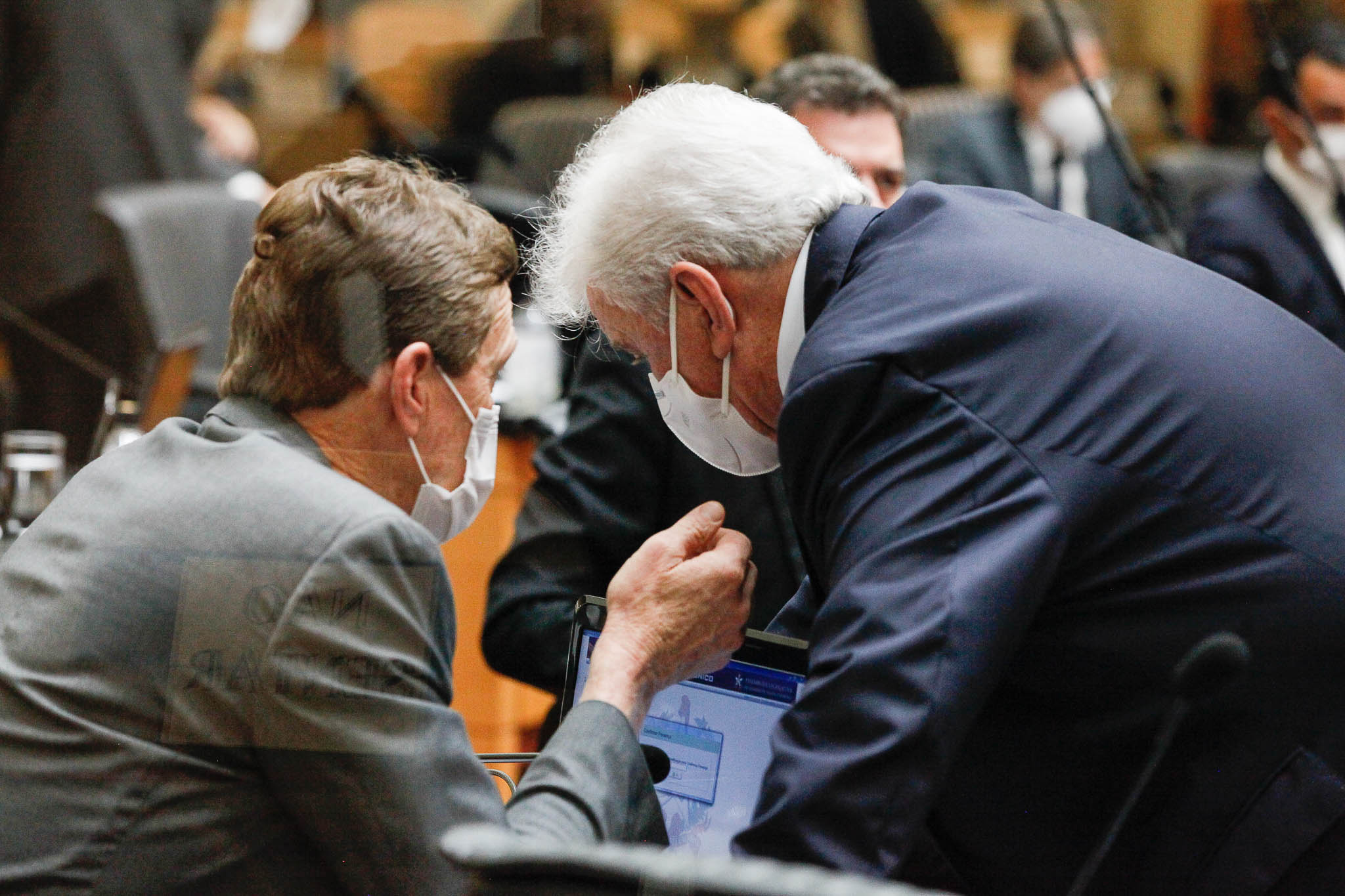 Deputado Volnei Weber (MDB), Deputado Moacir Sopelsa (MDB)