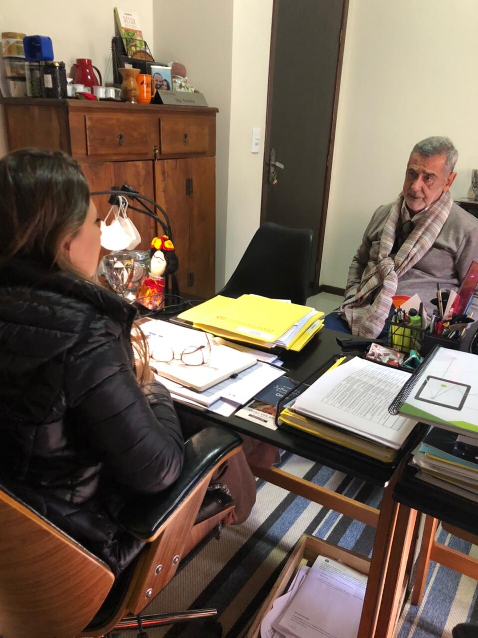 Paulinha inicia a semana com agenda intensa em Bombinhas