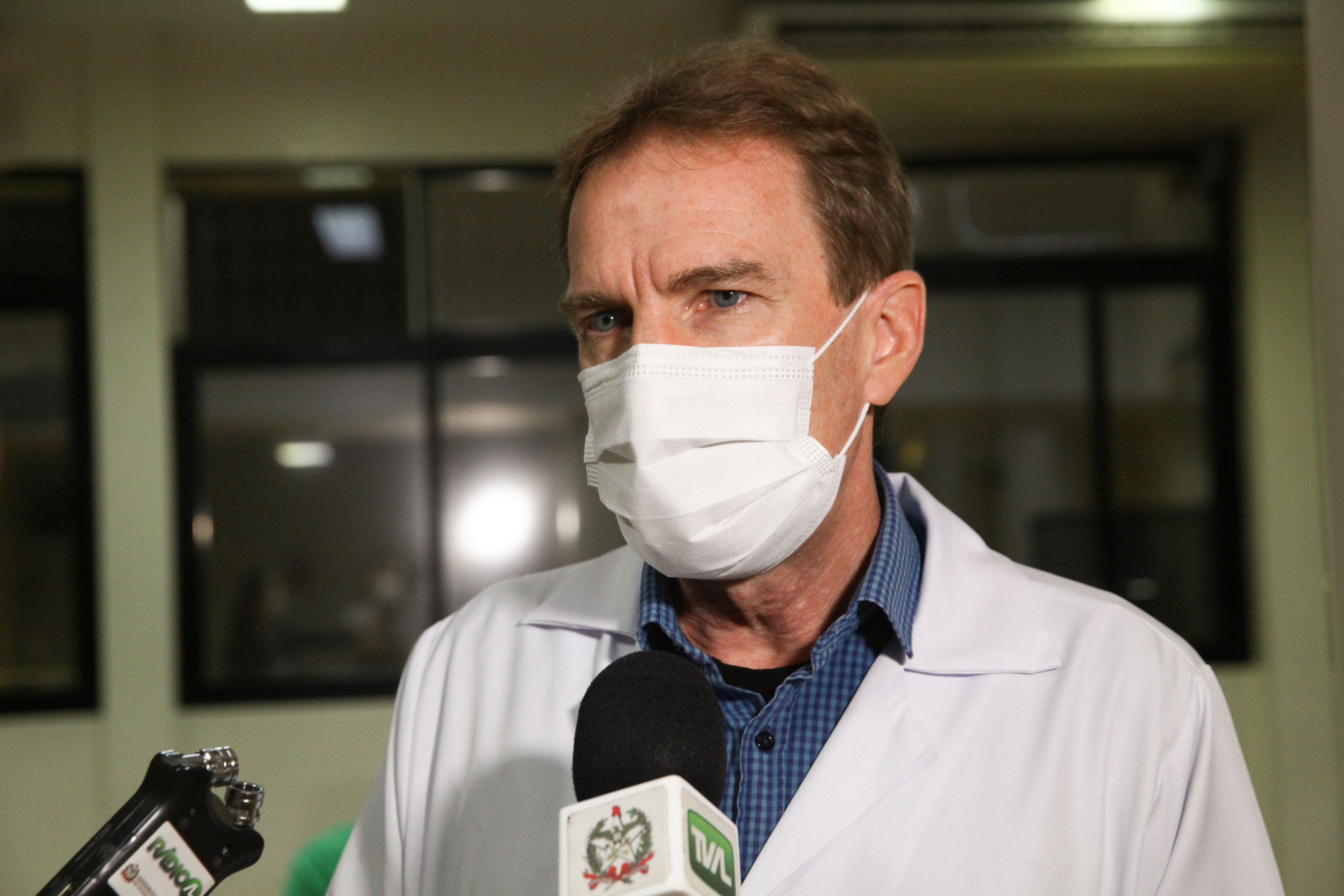 Coordenador do Setor de Captação de Doadores do Hemosc, Silvio Antônio Battistella
