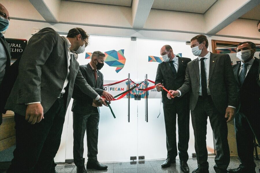 Inauguração da Sala dos Prefeitos Genésio Goular