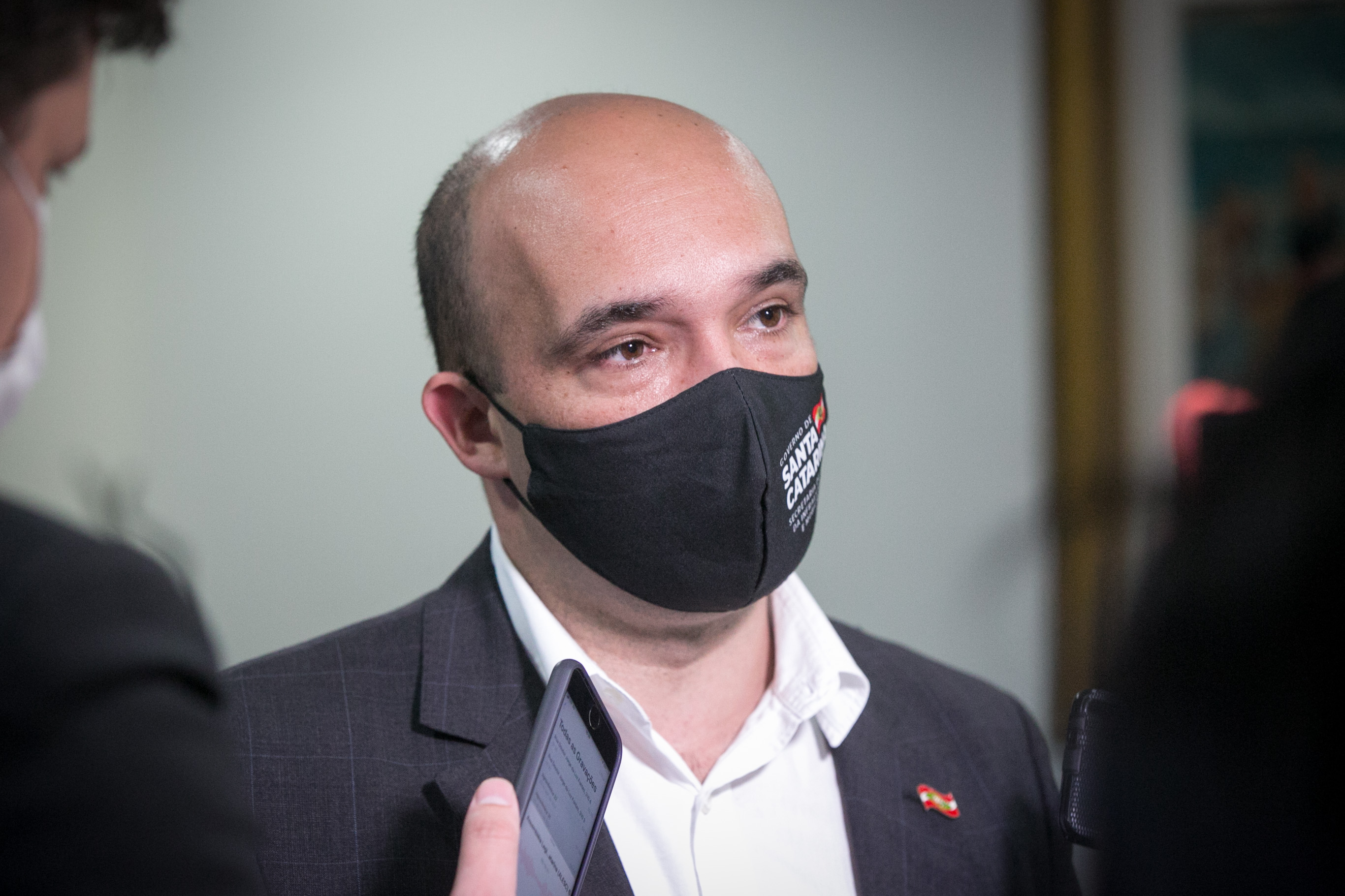 Secretário de Estado da Infraestrutura e Mobilidade, Thiago Vieira