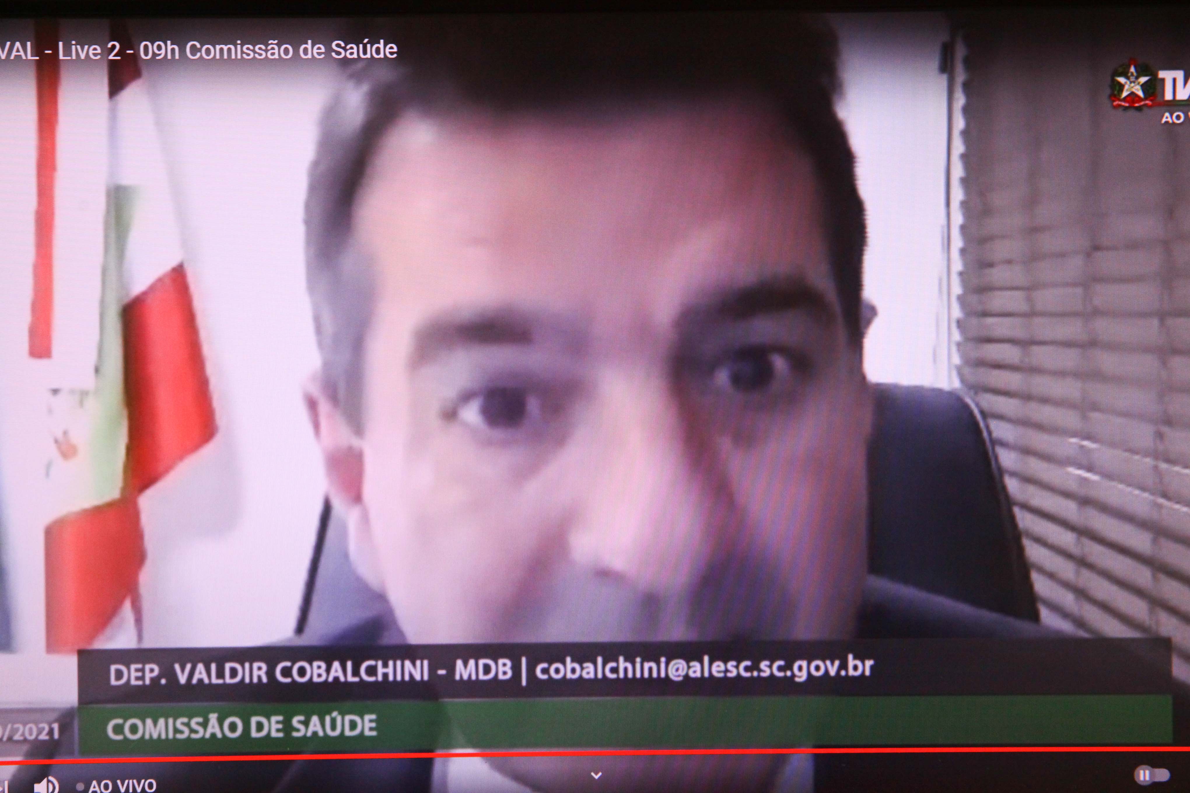 Comissão de Saúde - Deputado Valdir Cobalchini (MDB)