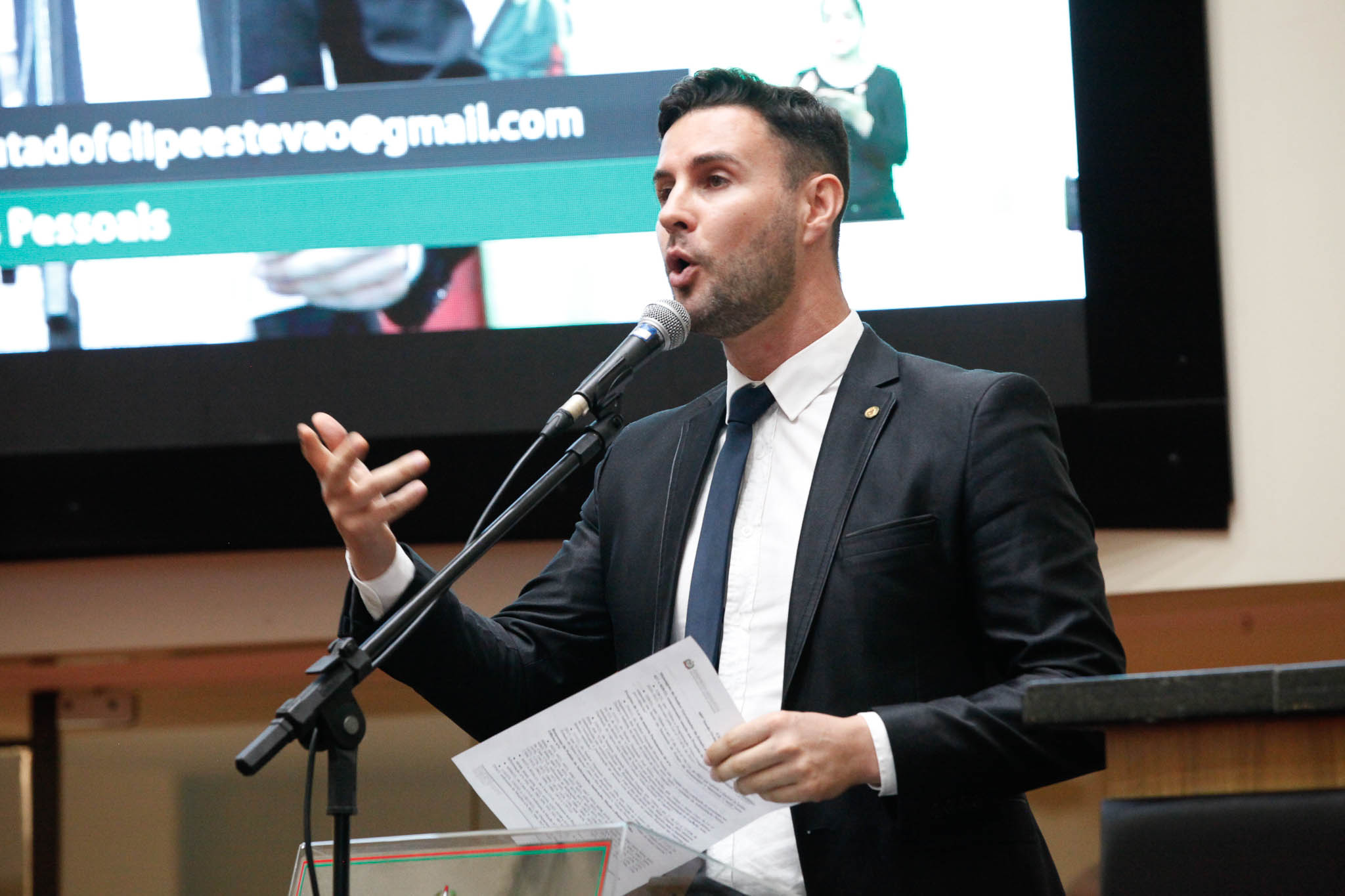 Deputado Felipe Estevão (PSL)