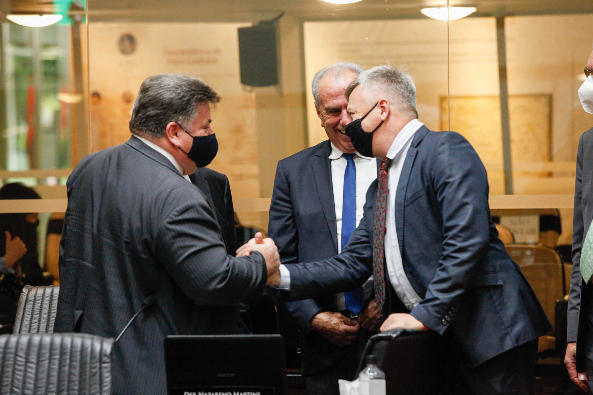 Deputado Sérgio Motta (PRB), Deputado Fabiano da Luz (PT)